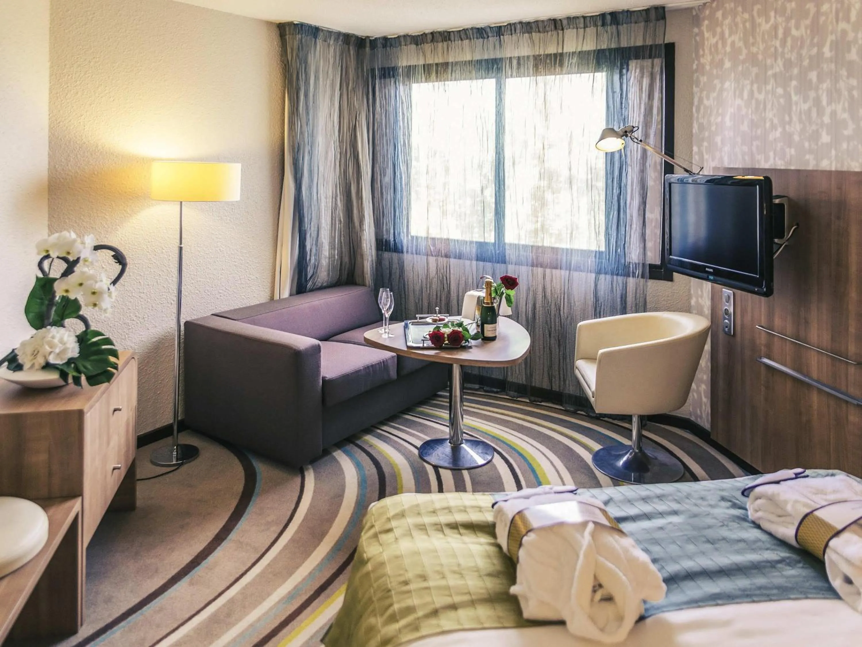 Privilege Double Room With View in Mercure Angers Centre de Congrès