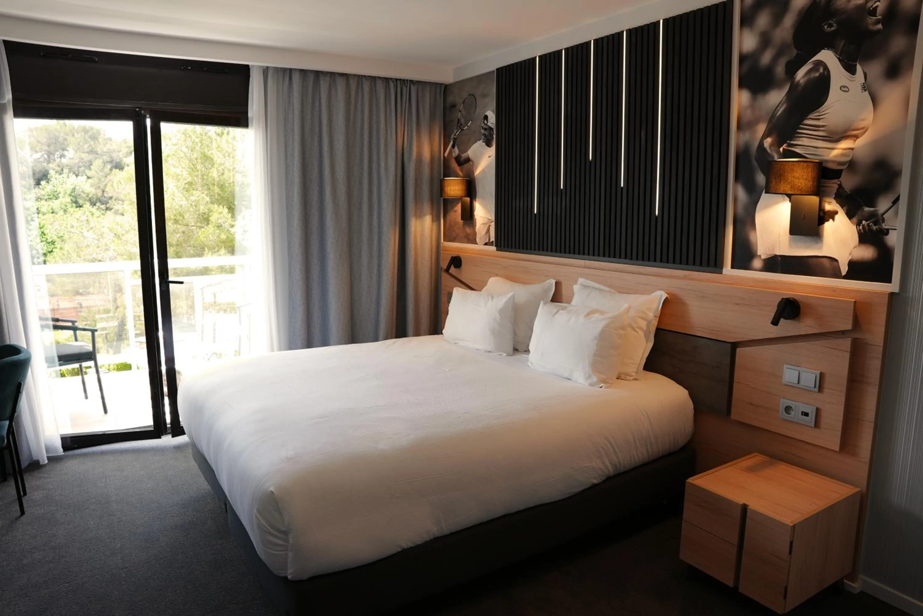 Superior Room with pool or tennis view in Mouratoglou Hotel & Resort