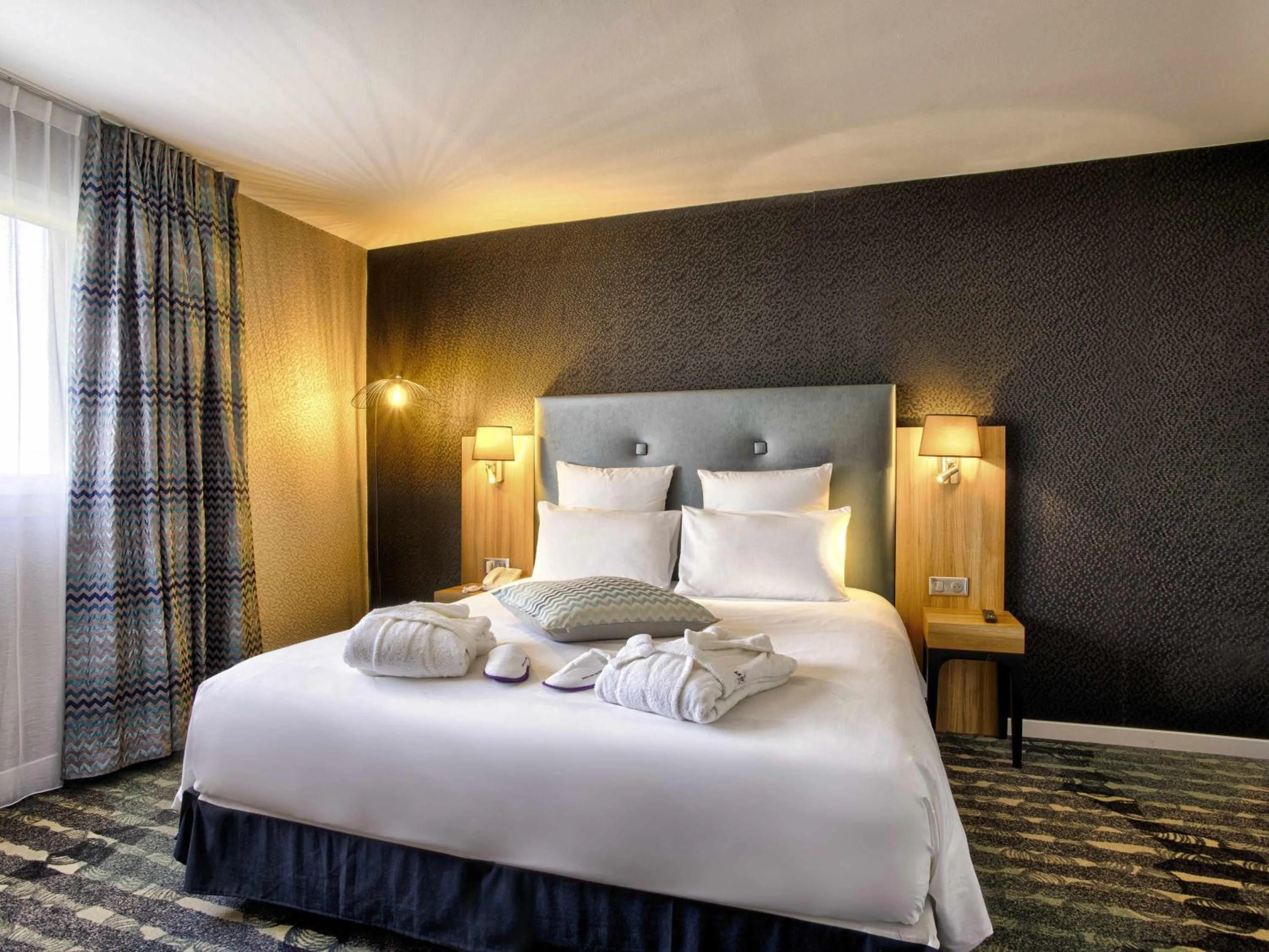 Privilege Suite with One Double Bed and One Sofa Bed in Mercure Cabourg Hôtel & Spa