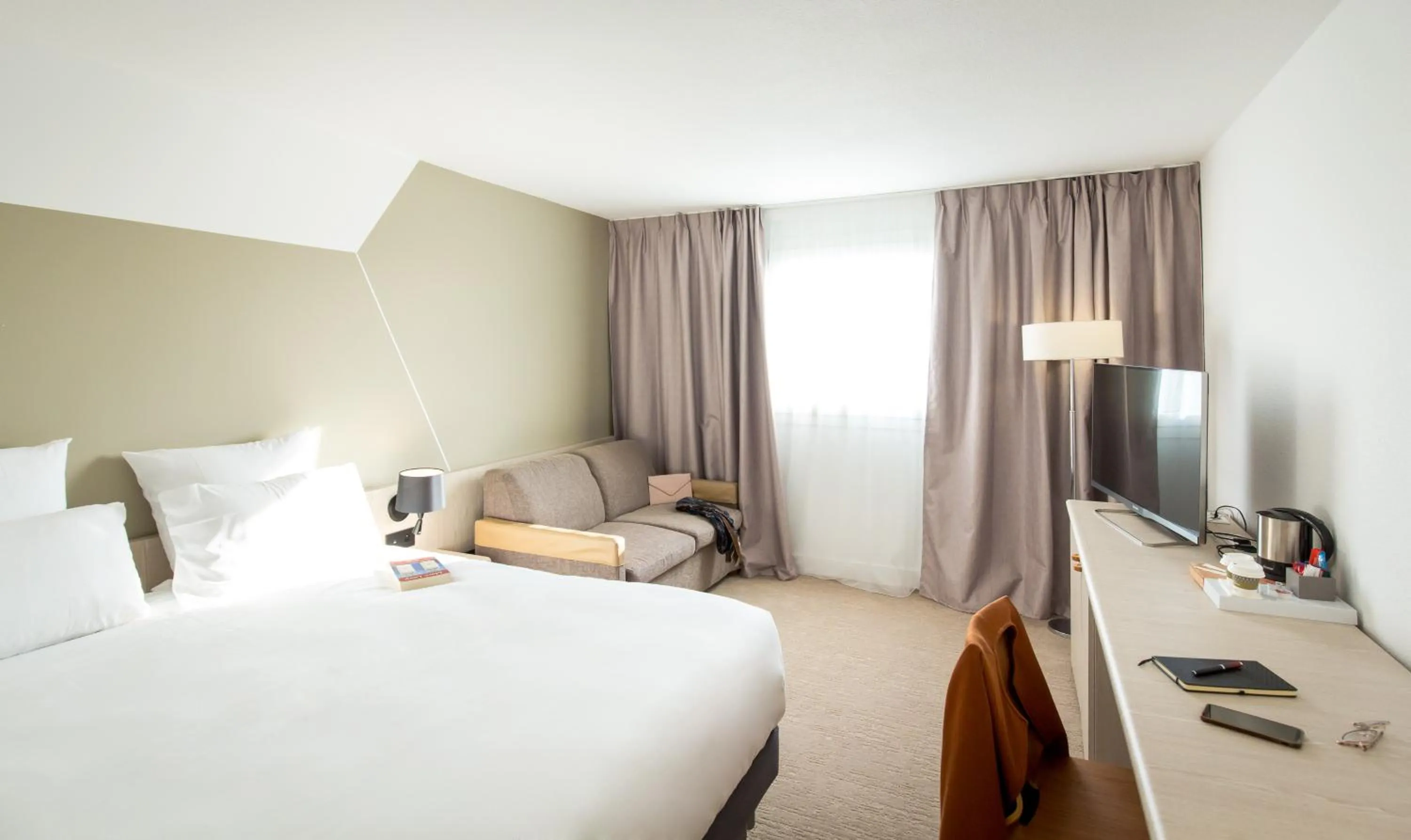 Classic Family Room with Double Bed and Single Sofa Bed  in Mercure Cannes Mandelieu