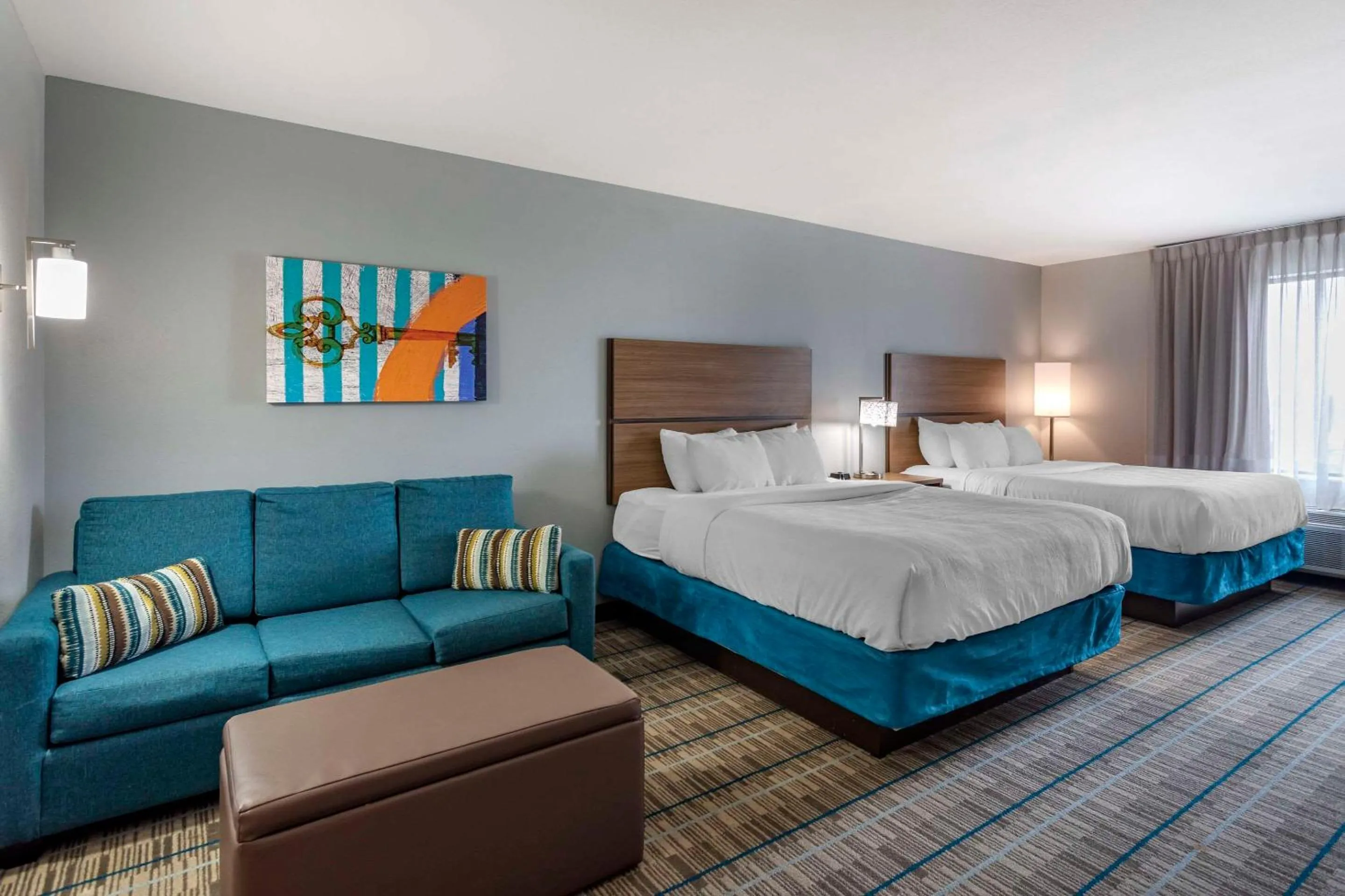 Queen Suite with Two Queen Beds - Non-Smoking in MainStay Suites Bowling Green North