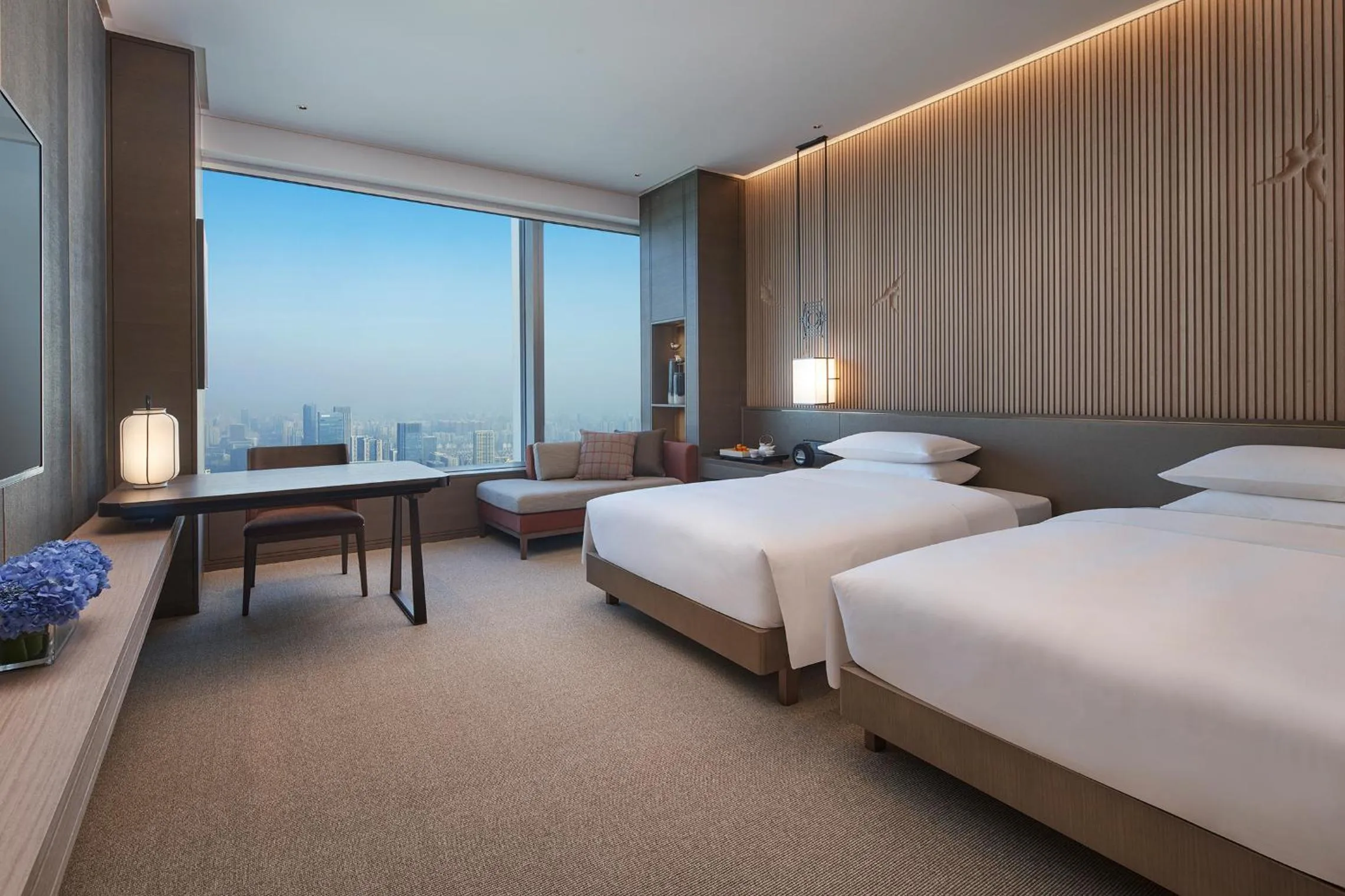 Deluxe Twin Room in Grand Hyatt Hefei