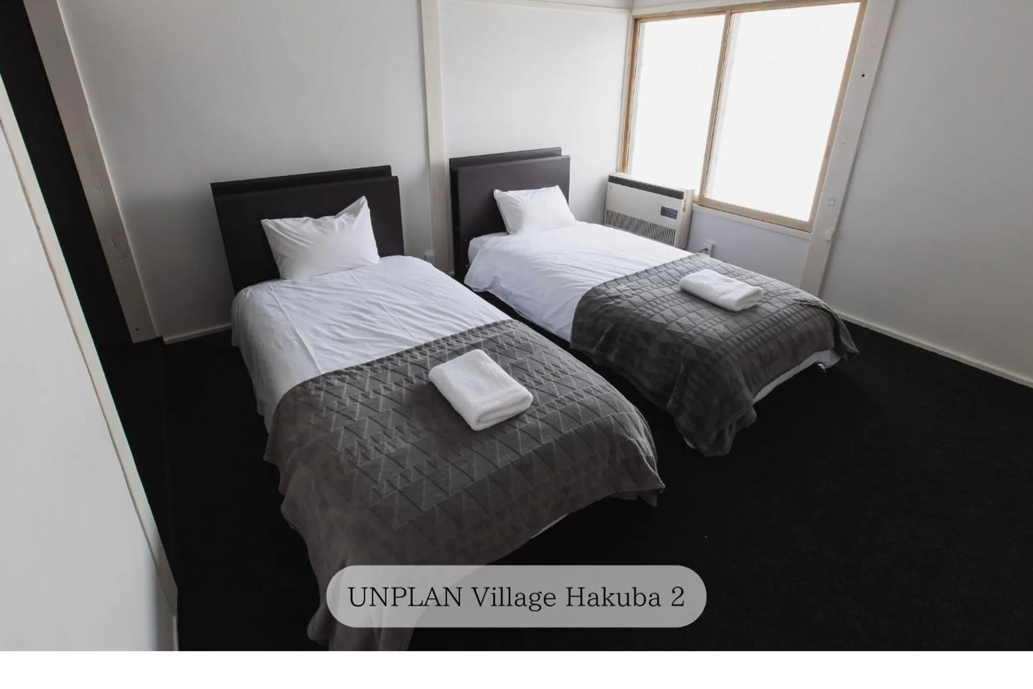 Double or Twin Room with Shared Bathroom in UNPLAN Village Hakuba