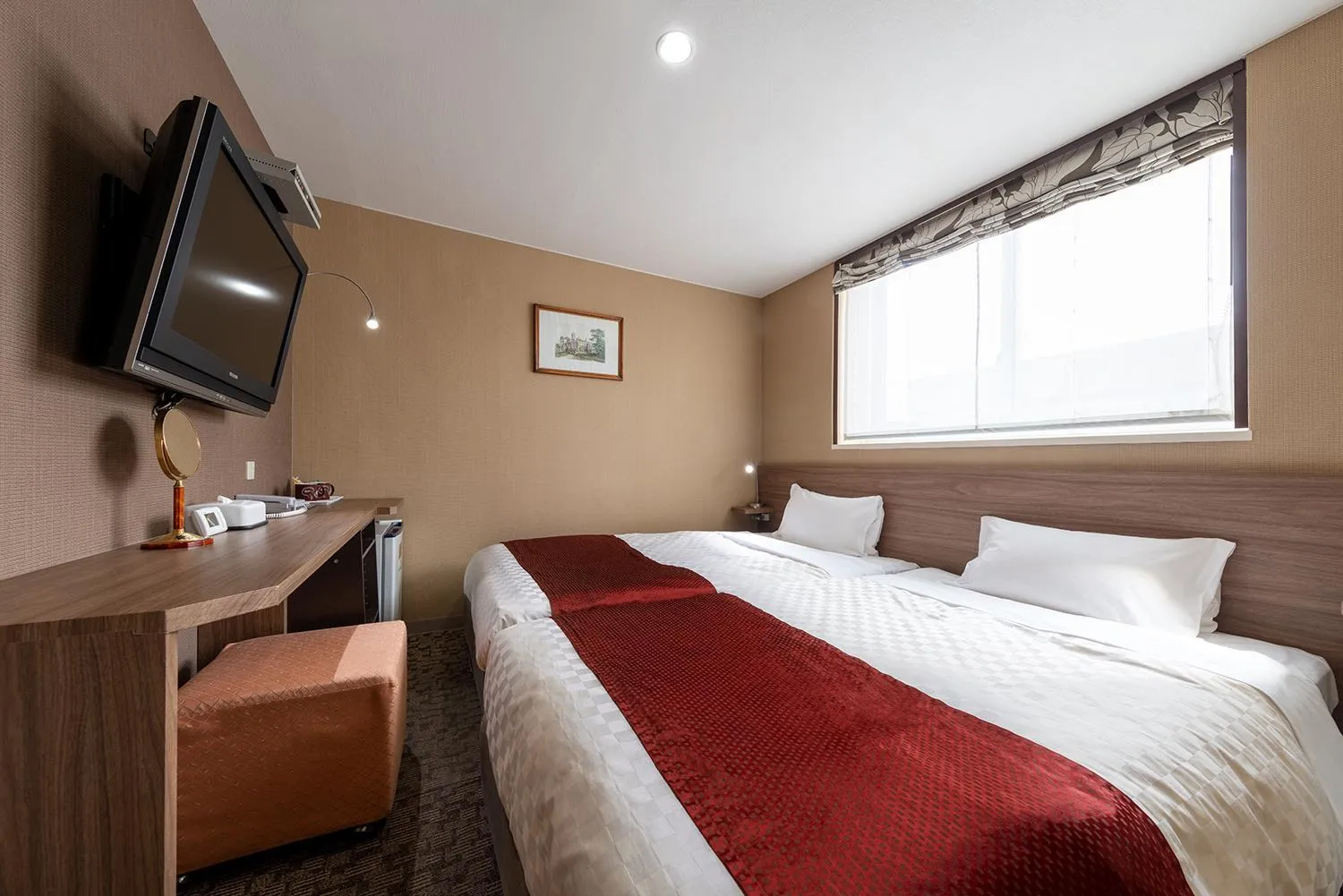 Economy Twin Room - single occupancy in Hiroshima Intelligent Hotel Stadium Mae