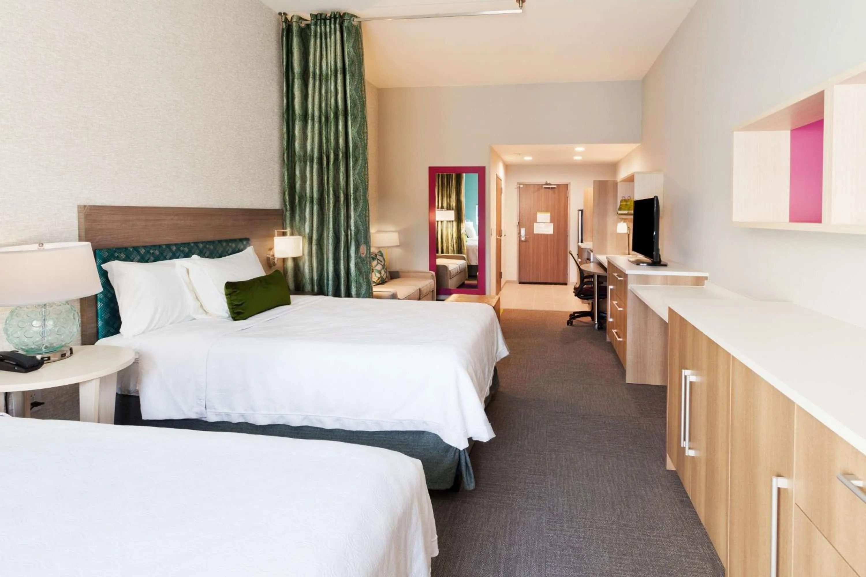 Studio Suite with Two Queen Beds - Hearing Access/Non-Smoking in Home2 Suites By Hilton Alpharetta, Ga