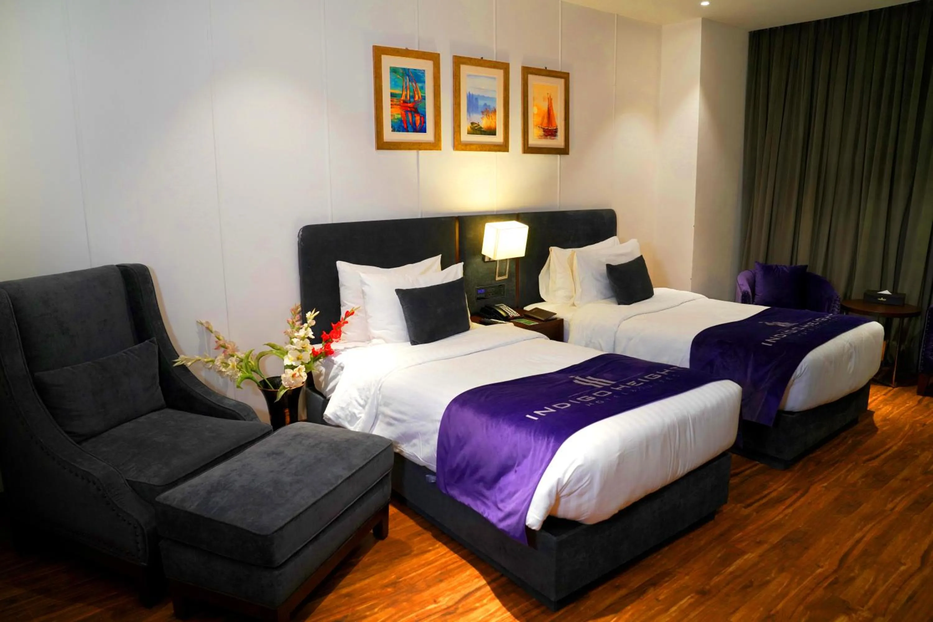 Deluxe Twin Room in Indigo Heights Hotel & Suites