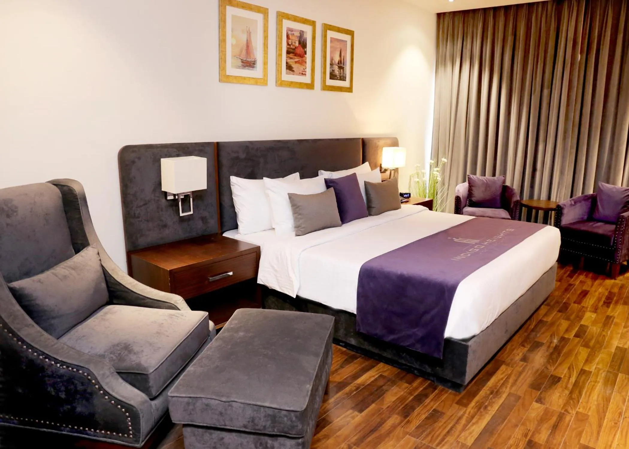 Deluxe King Room in Indigo Heights Hotel & Suites