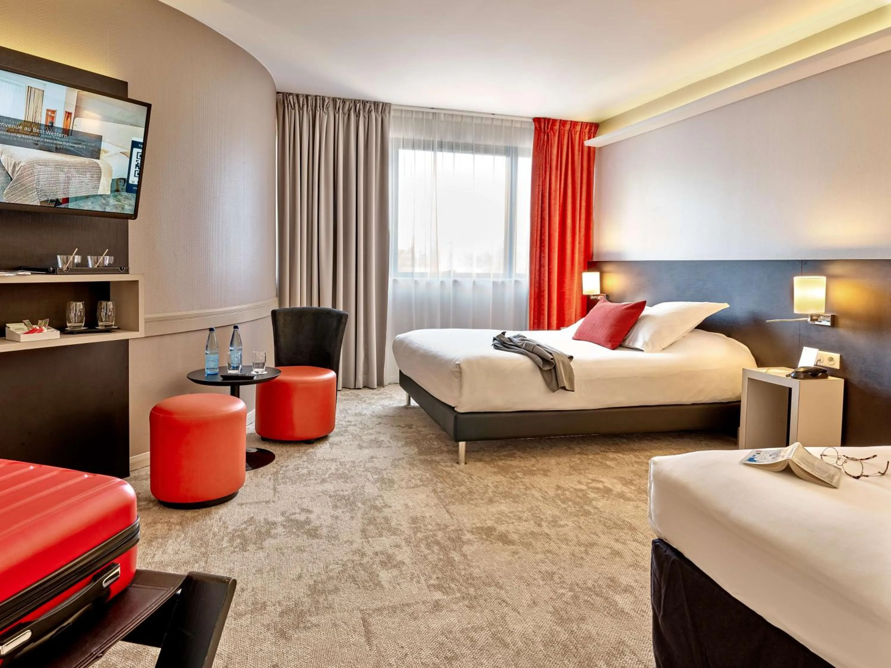 Quadruple Room in Best Western Plus Metz Technopole