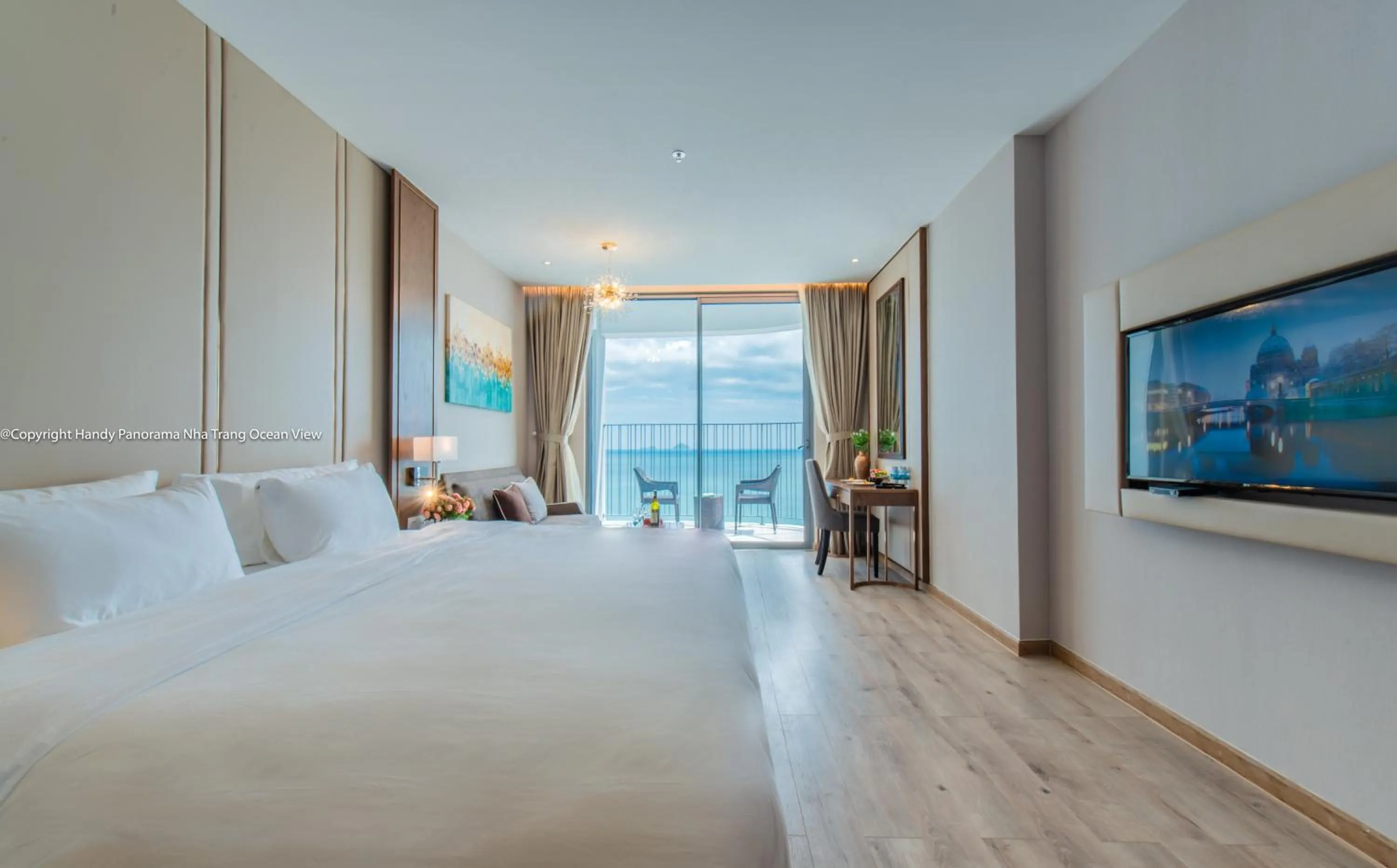 Family Room with Sea View in Handy Panorama Nha Trang Condotel