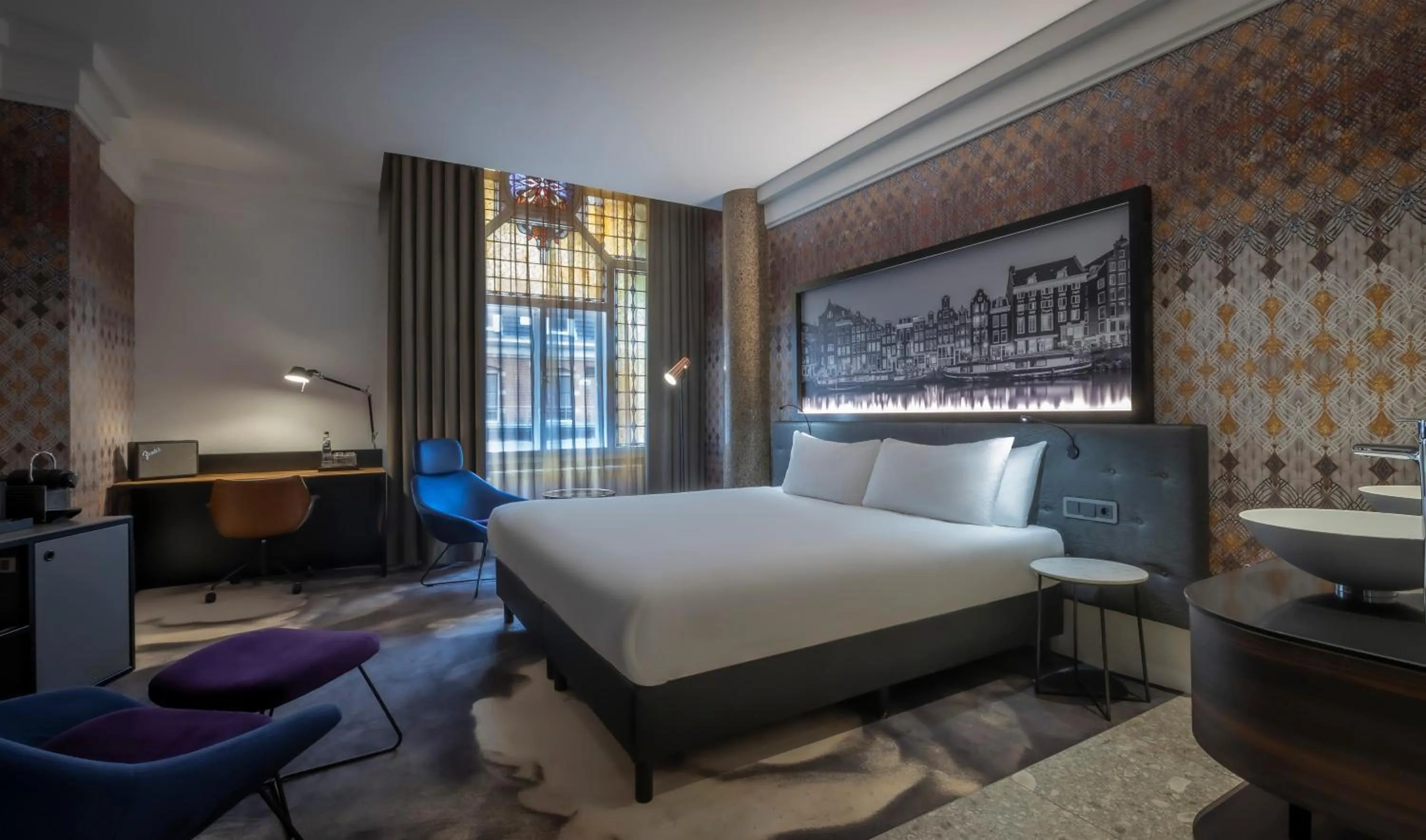 Executive Double Room in Clayton Hotel Amsterdam American