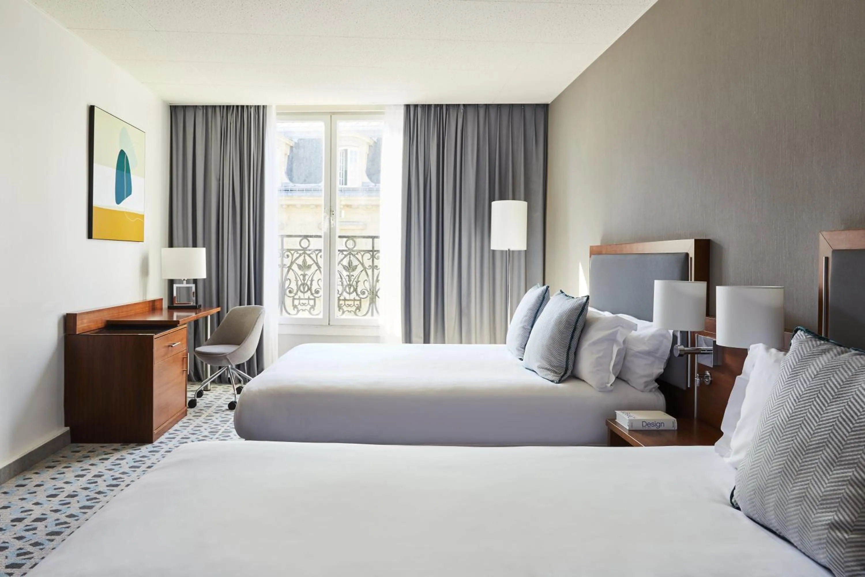 Standard Double Room with Two Double Beds in Crowne Plaza Paris - Republique by IHG