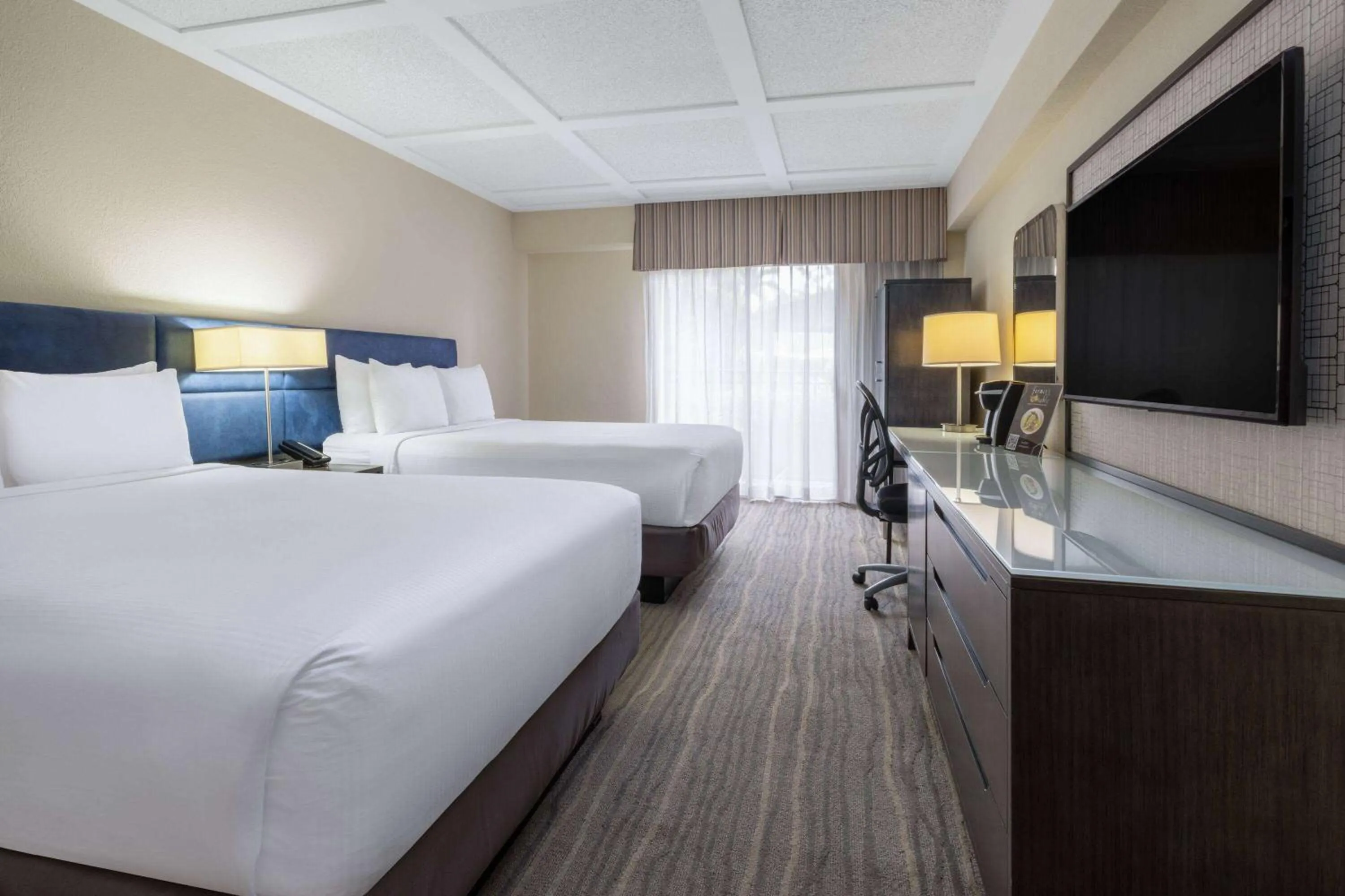 Double Room with Two Double Beds - Non-Smoking in Wyndham Boca Raton Hotel