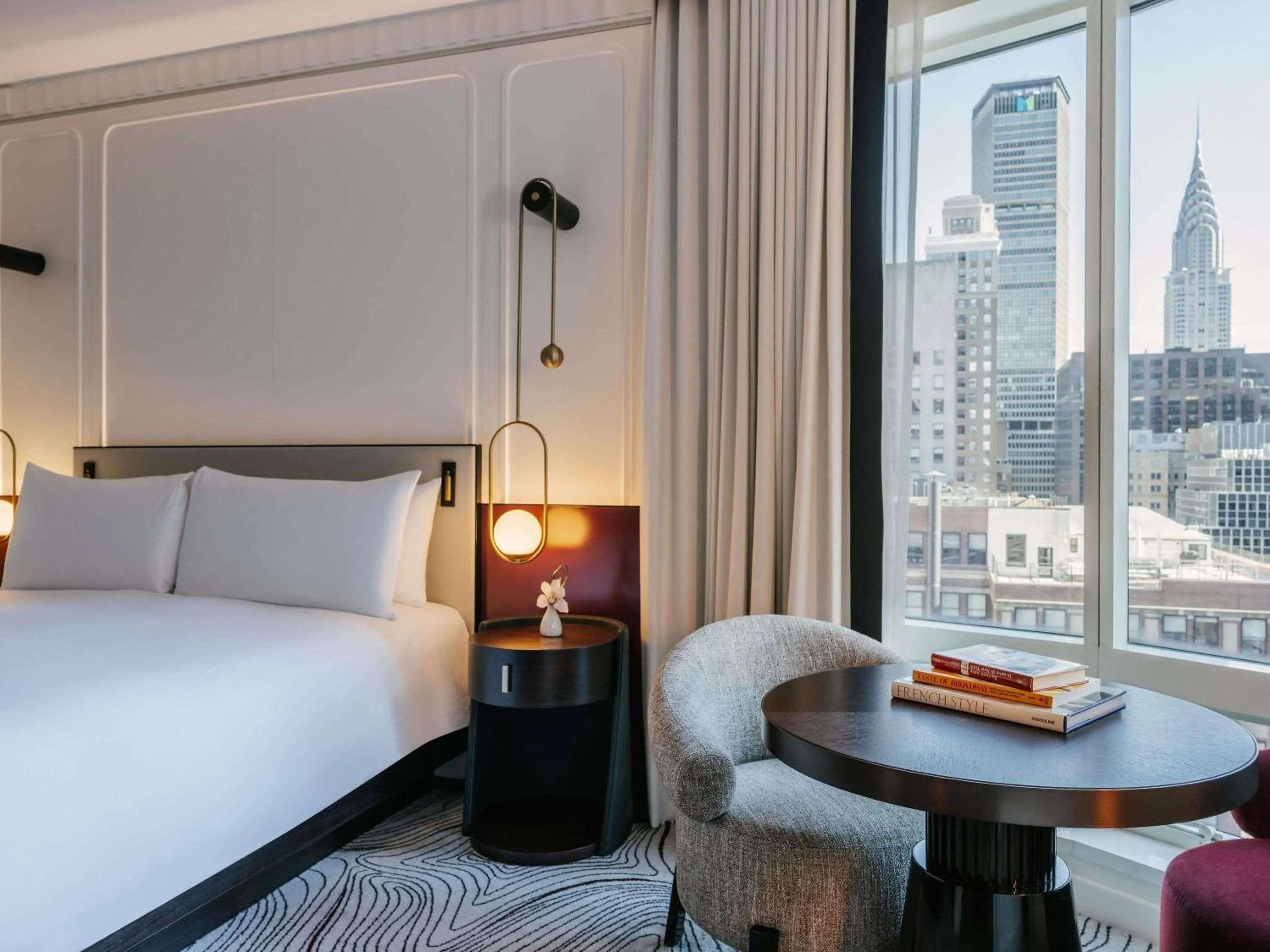 One-Bedroom King Suite with Building View and High Floors in Sofitel New York