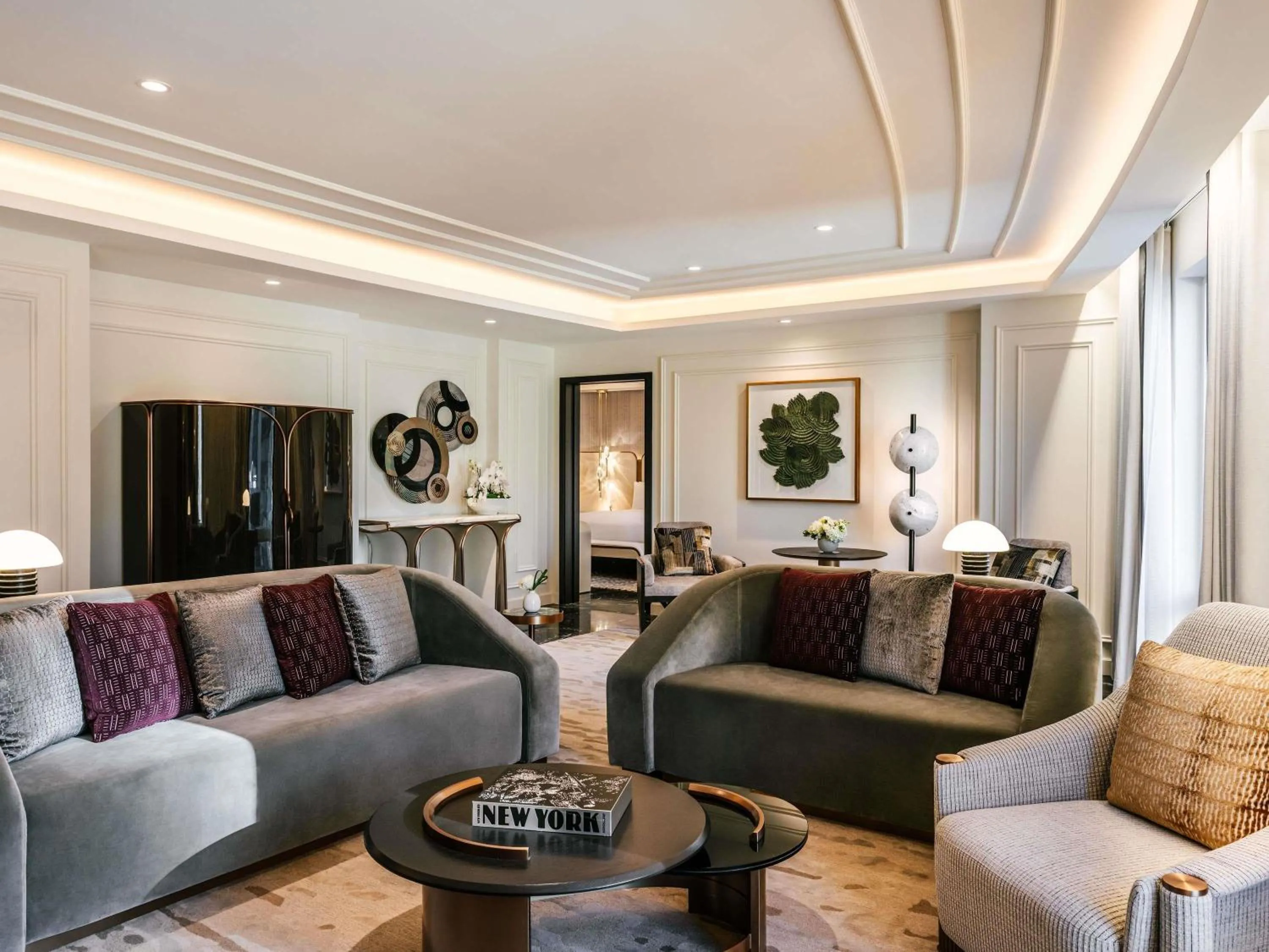 One-Bedroom King Penthouse Suite with Skyline View in Sofitel New York