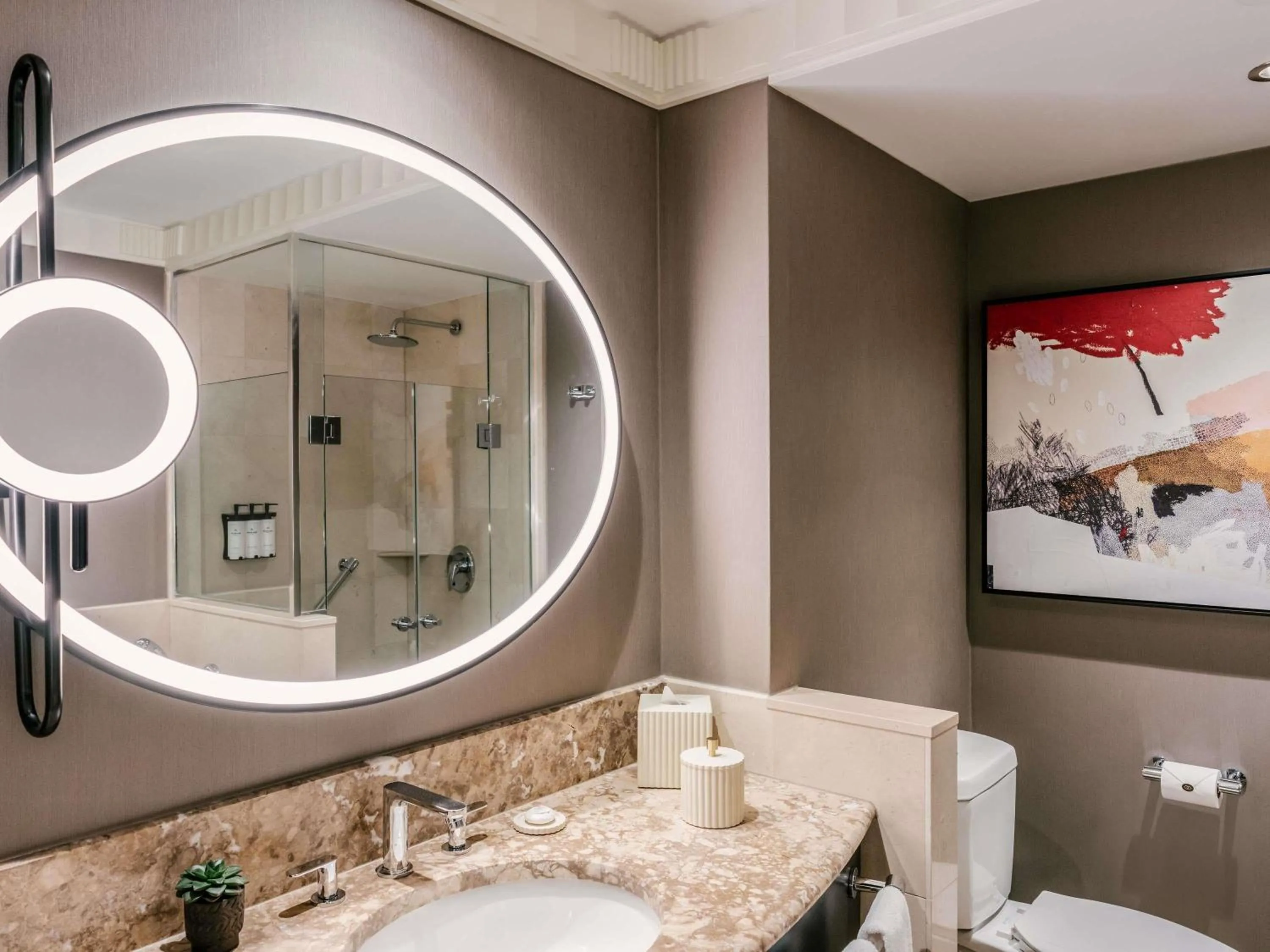 One-Bedroom King Suite with Skyscraper View and High Floor in Sofitel New York