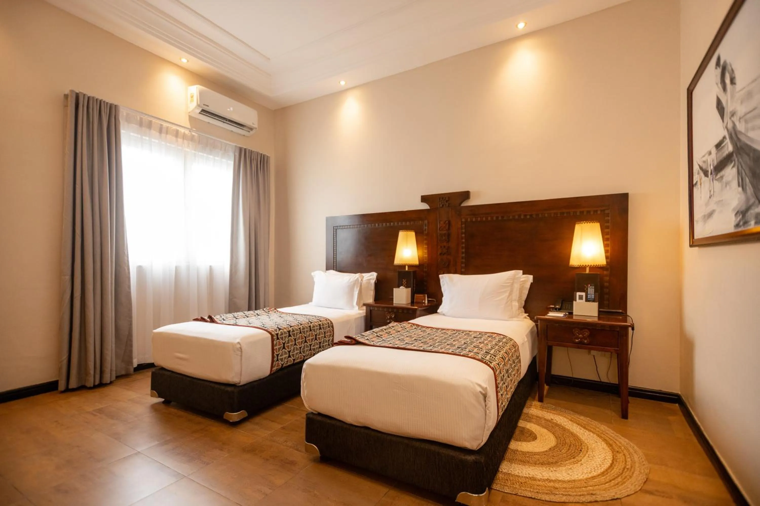 Club Twin Room in The African Regent Hotel