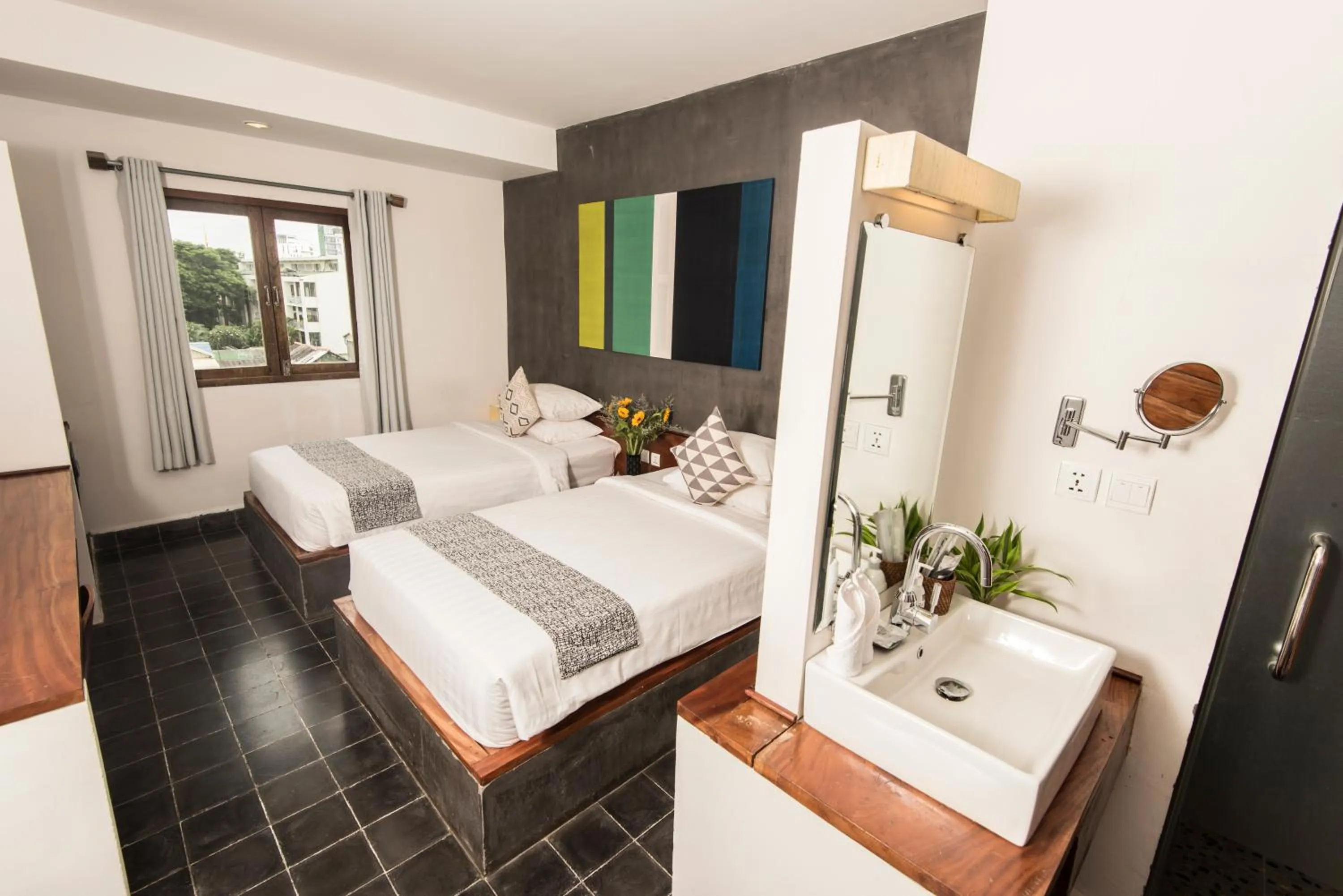 Superior Twin Room in PATIO Hotel & Urban Resort