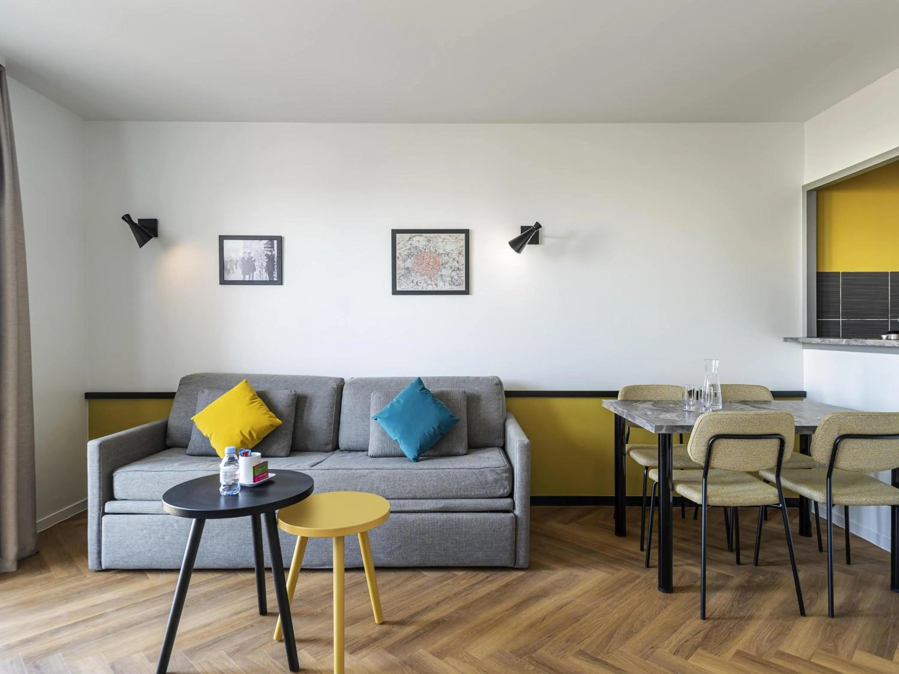 One-Bedroom Apartment (4 Adults) in Aparthotel Adagio Paris Montrouge