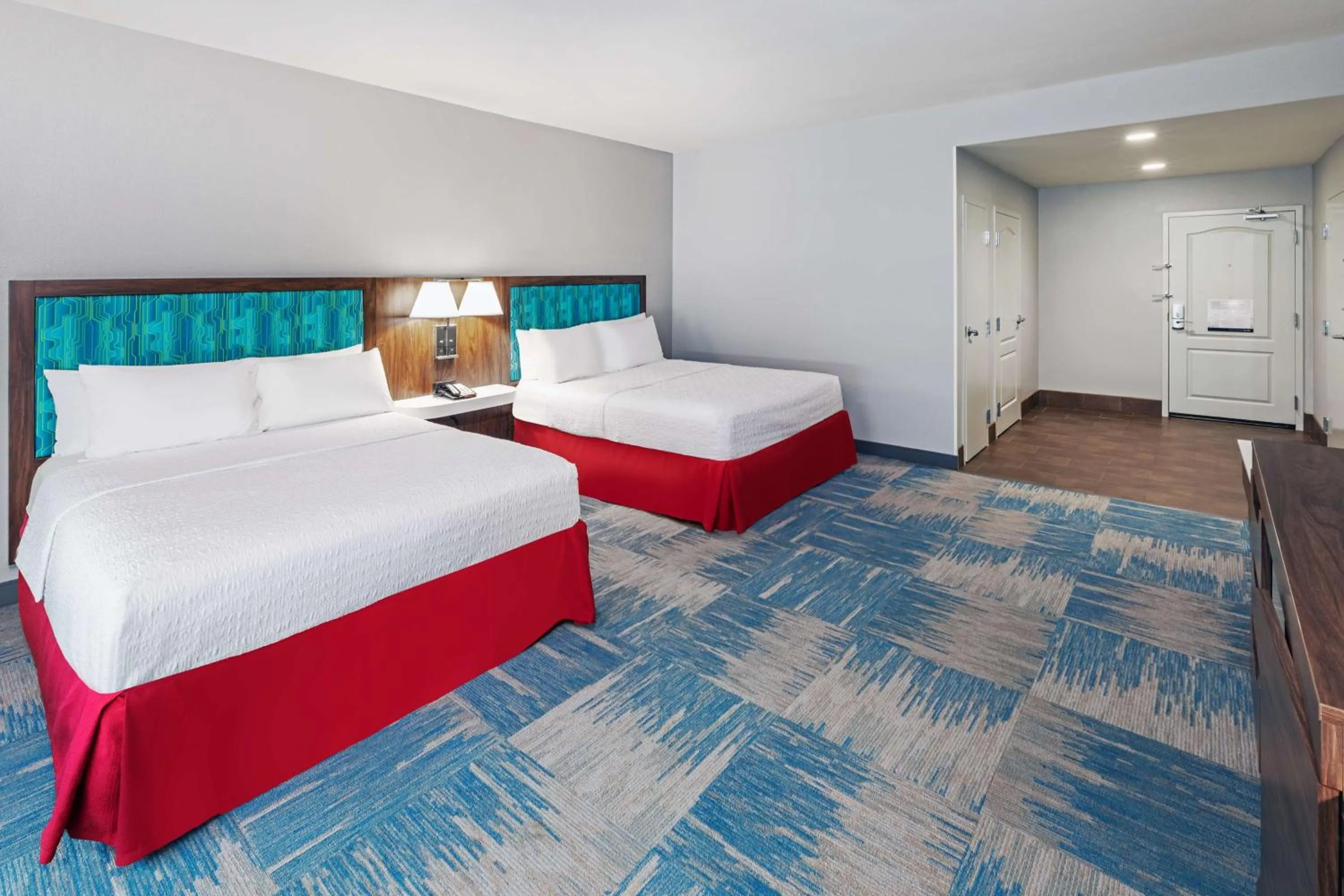 Queen Room with Two Queen Beds - Non-Smoking in Hampton Inn and Suites Houston Central
