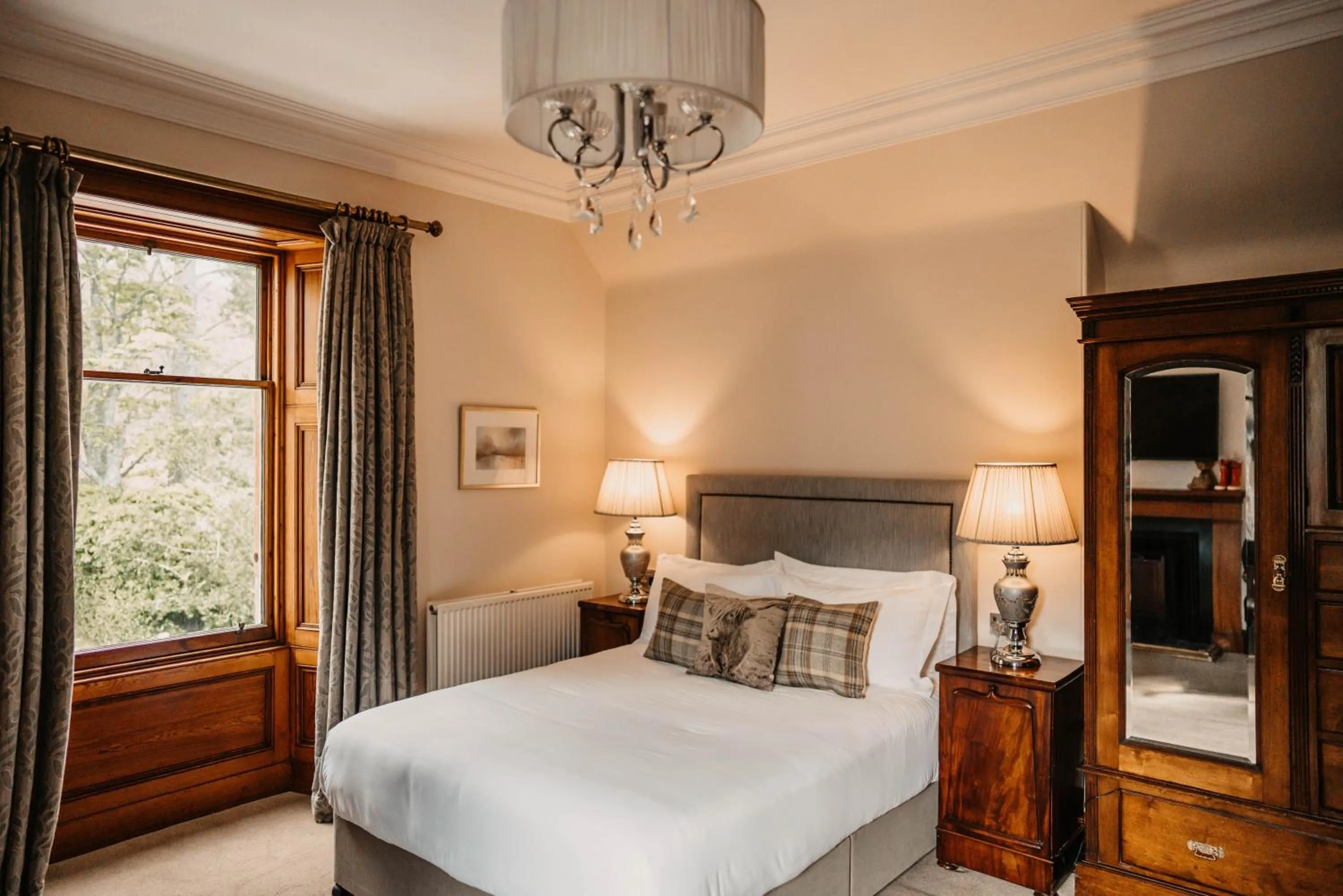 Superior Double Room with Garden View in Shieldaig Lodge Hotel