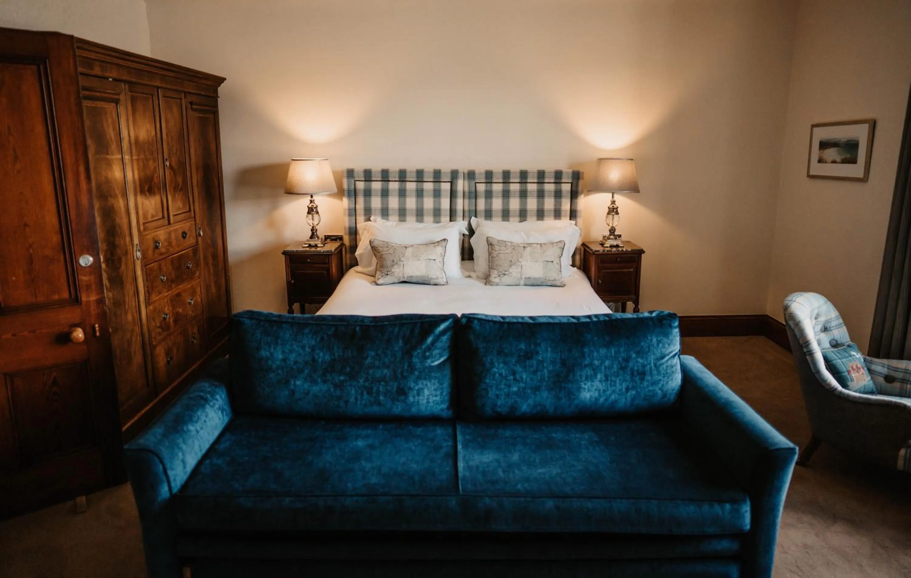 Family Room with Sea View in Shieldaig Lodge Hotel