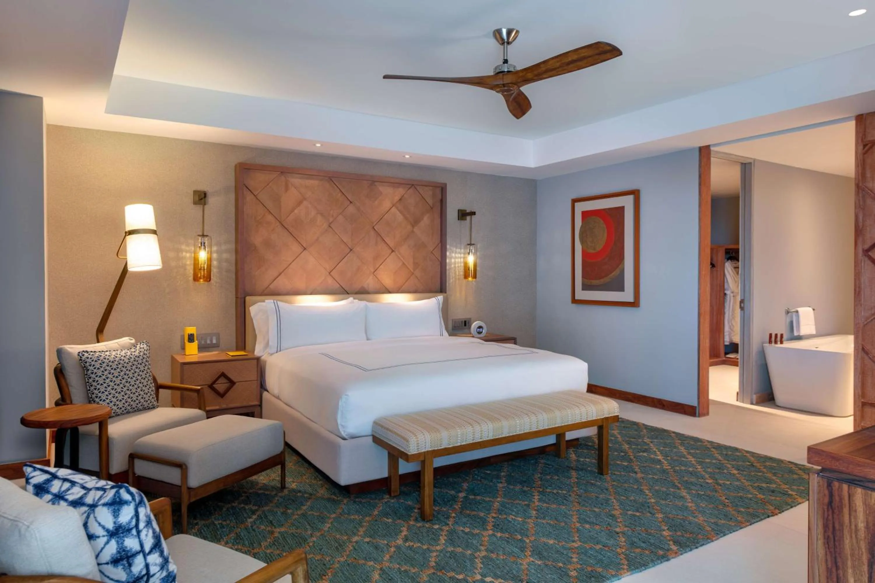 Superior King Suite with Partial Ocean View in Conrad Punta de Mita