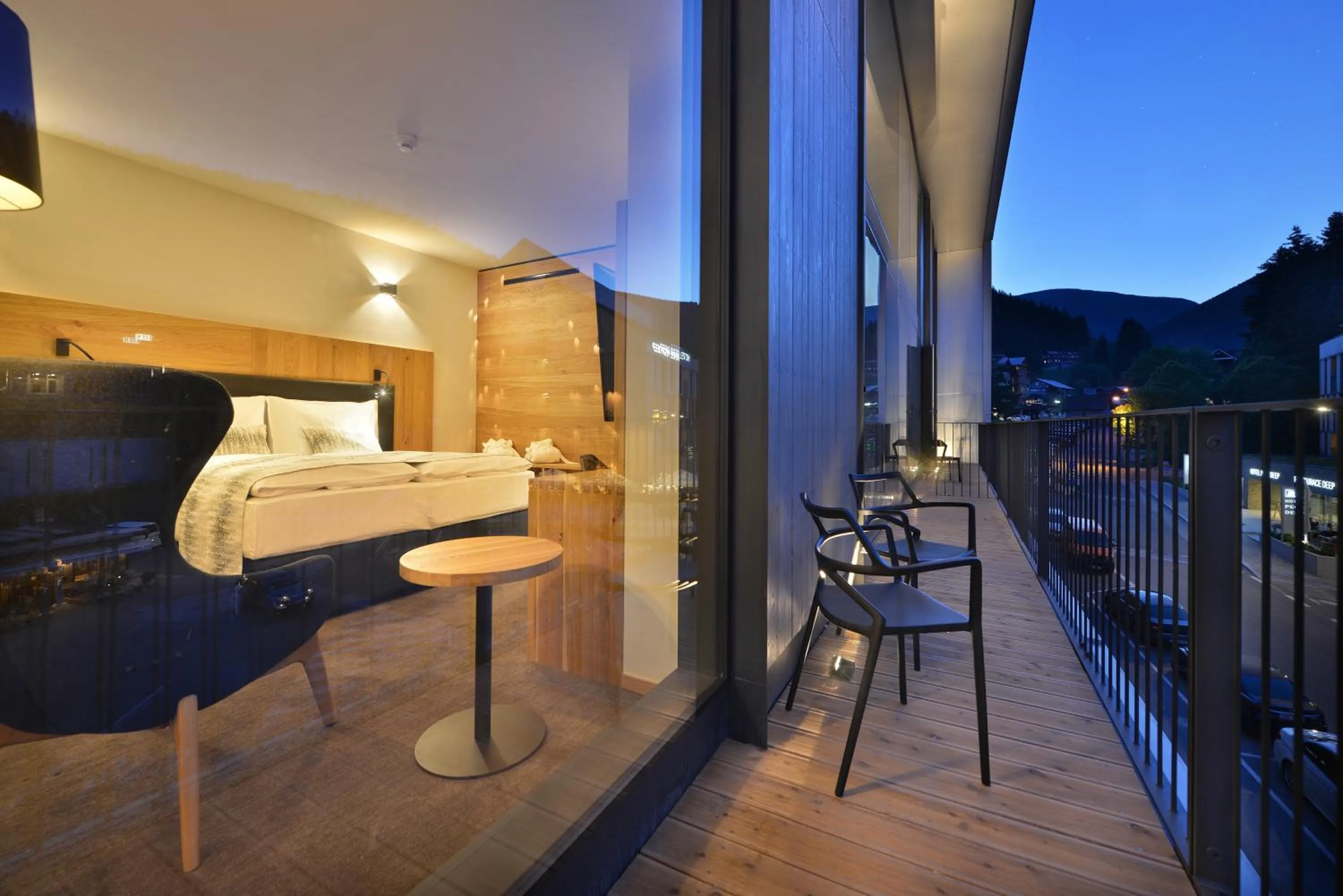 Deluxe Double Room with Balcony or Terrace in Grand Hotel Hradec