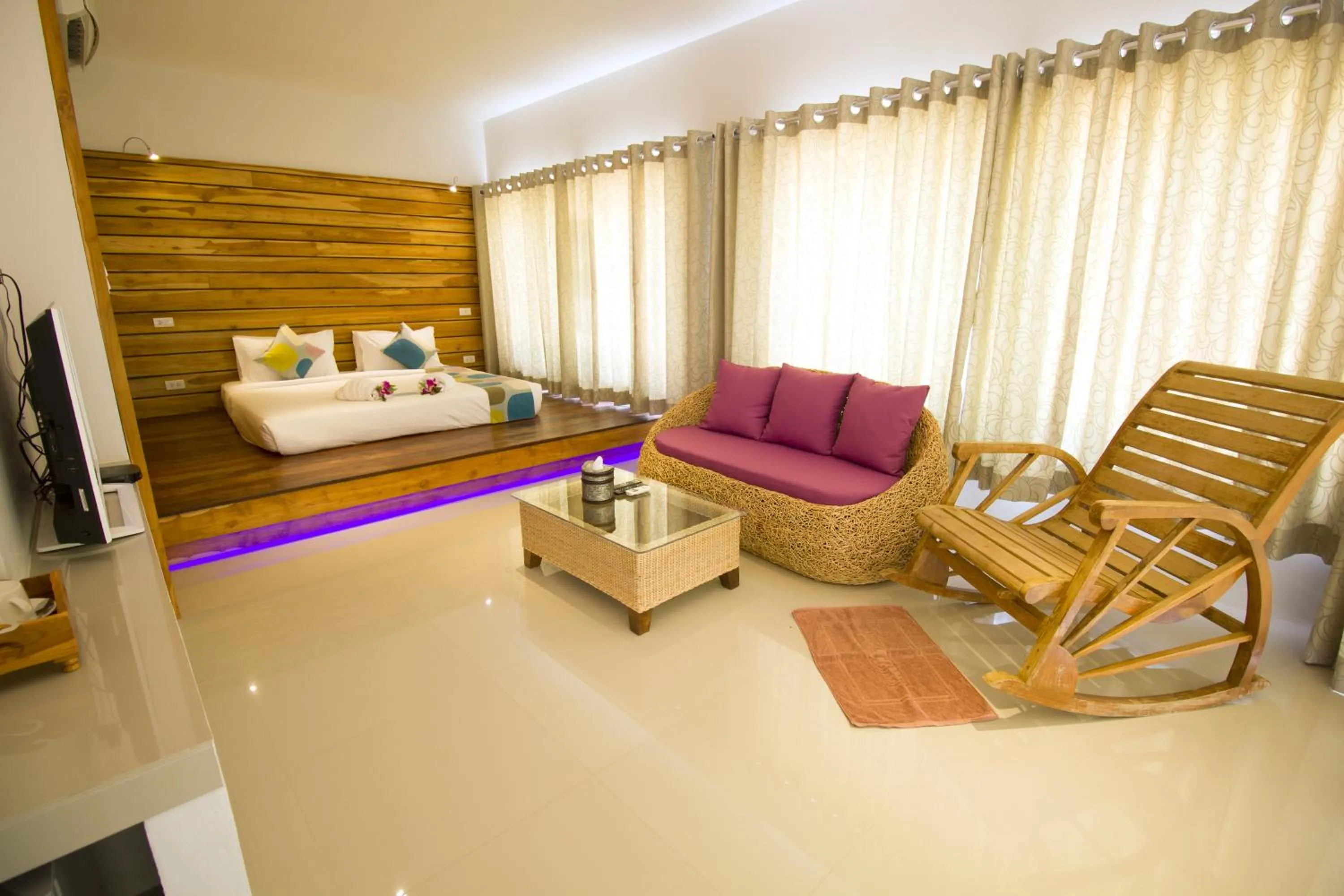Deluxe Double Room with River View in Good Times Resort Kanchanaburi
