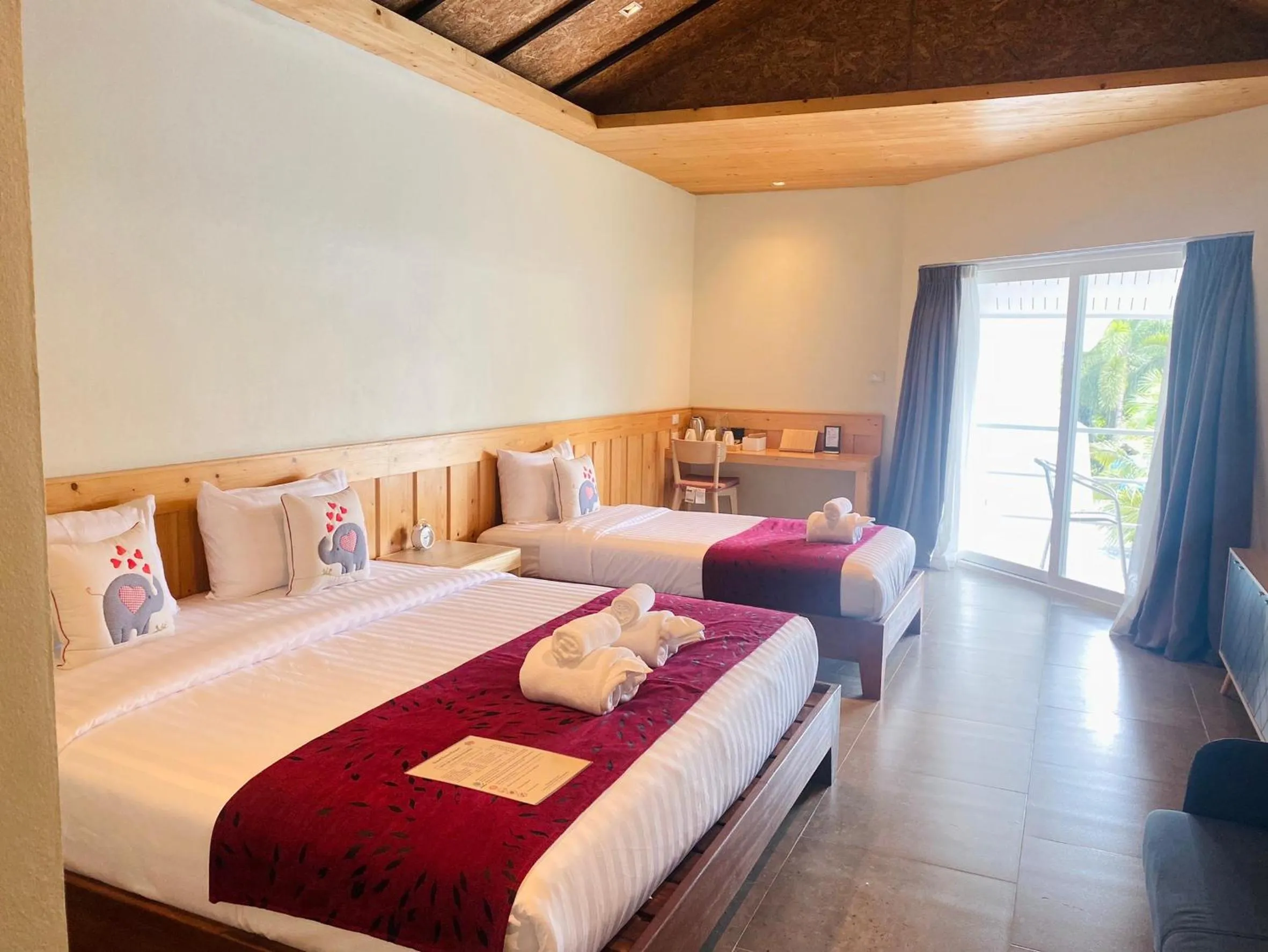 Triple Room with Pool View in Good Times Resort Kanchanaburi