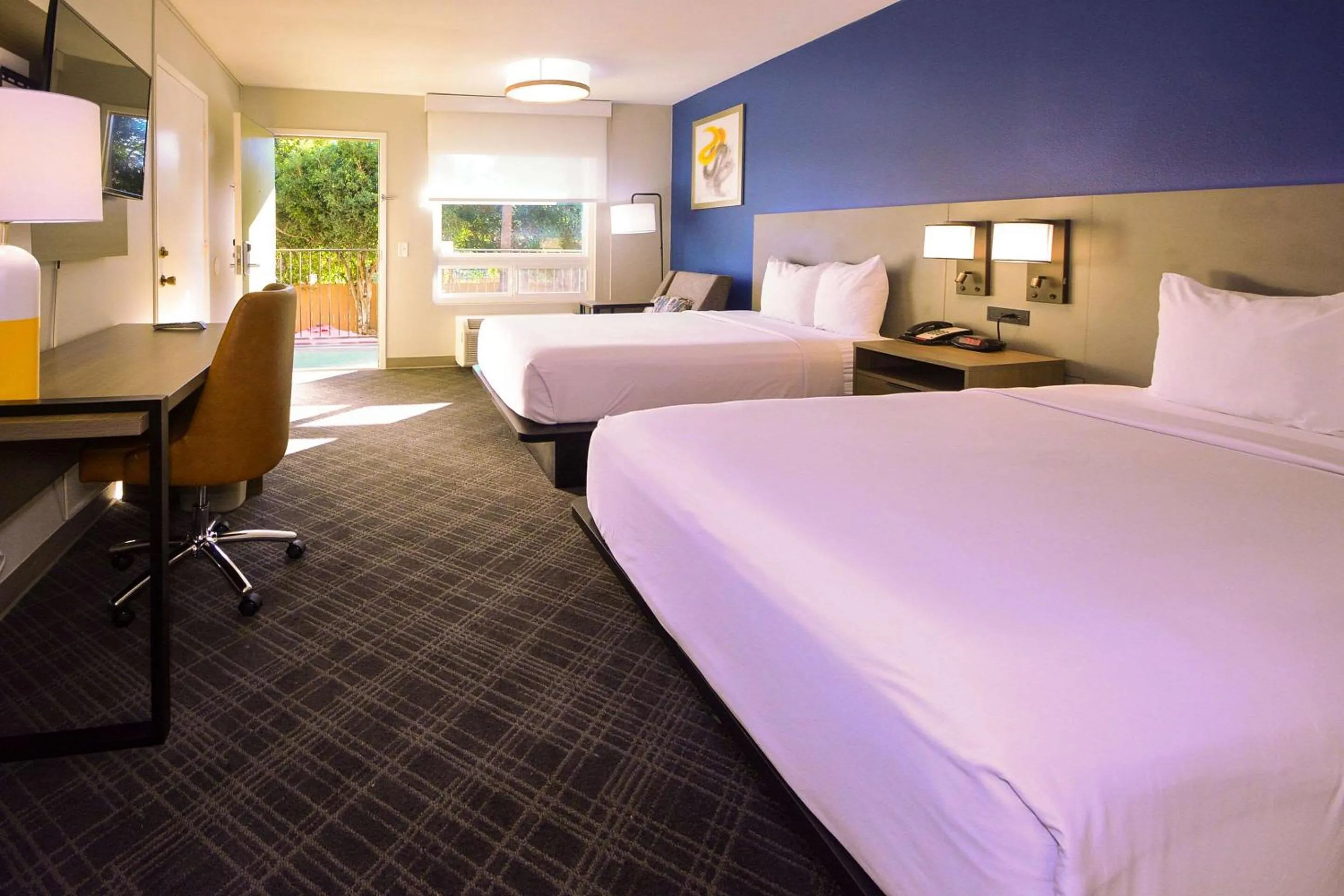 Standard Room, 2 Double Beds, Non Smoking in Comfort Inn Encinitas Near Legoland