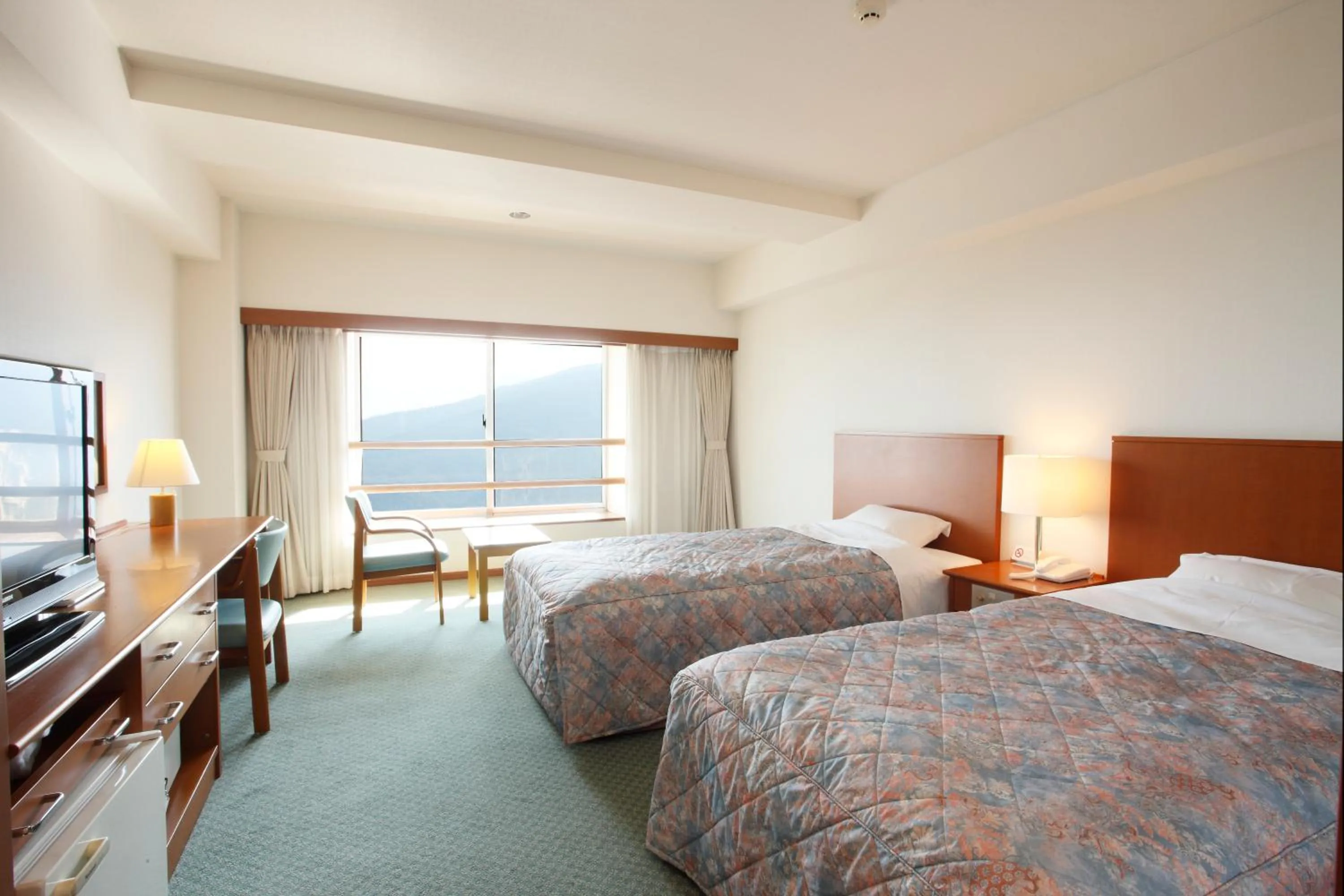 Twin Room with View - single occupancy - Non-Smoking in Kyukamura Iwate-Amiharionsen