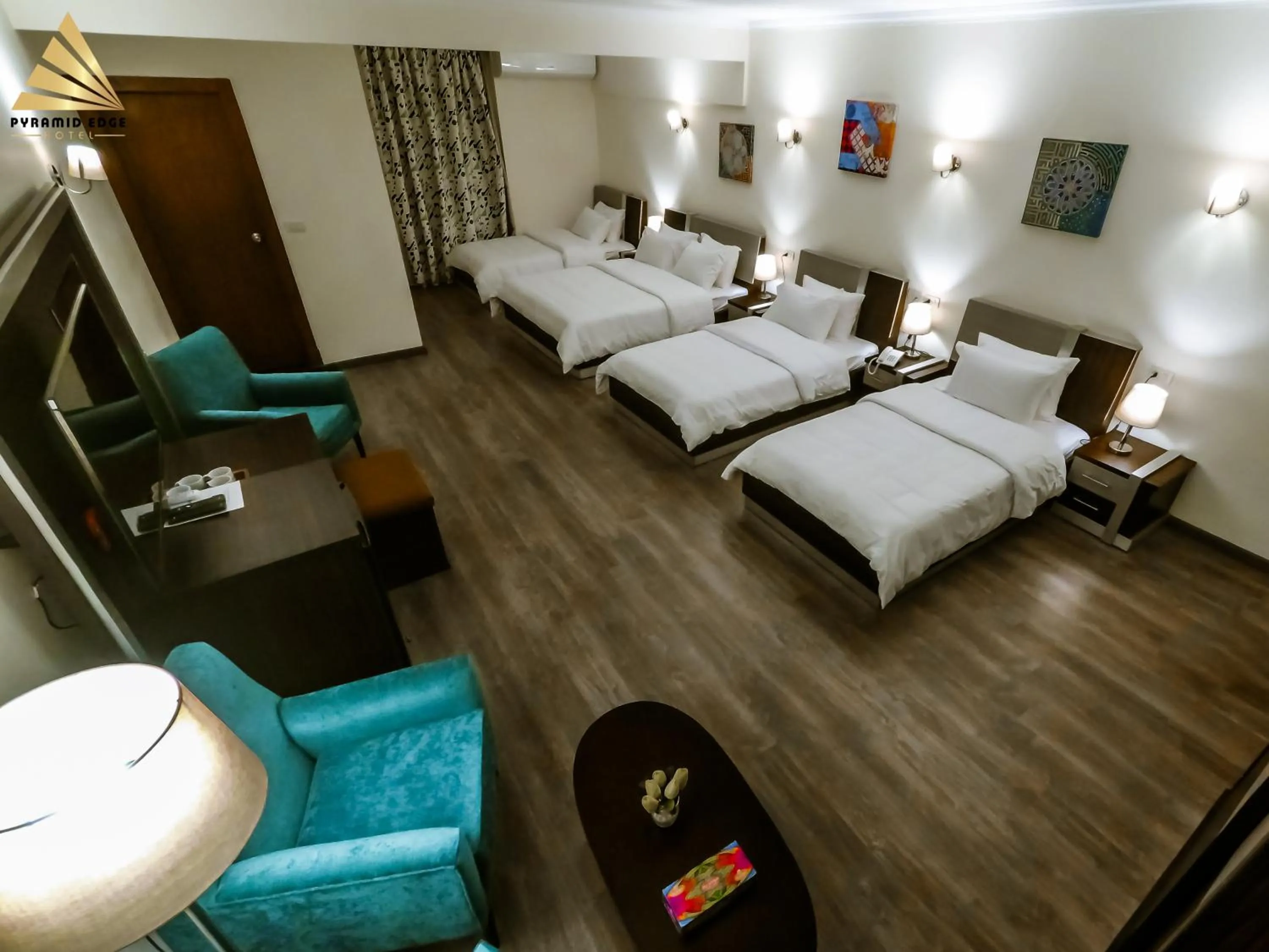 Family Room in Pyramid Edge Hotel & Exclusive Pyramids View Rooftop