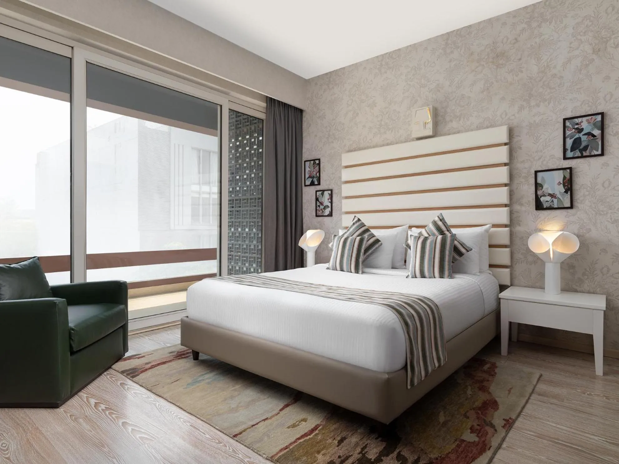 Suite with Balcony - single occupancy in The Atara Near Golf Course Road