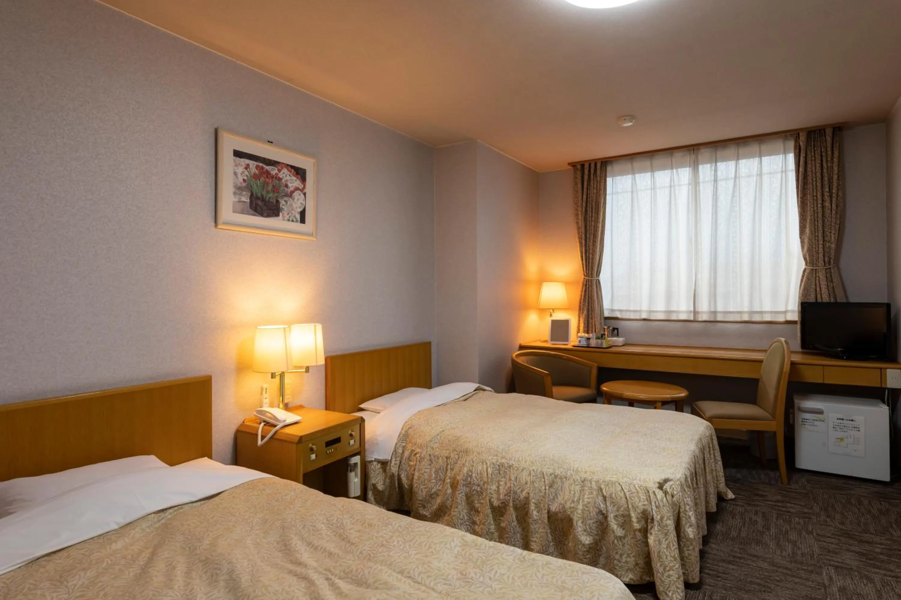 Twin Room with Bath - single occupancy in Hotel Symphony Sagae Onsen