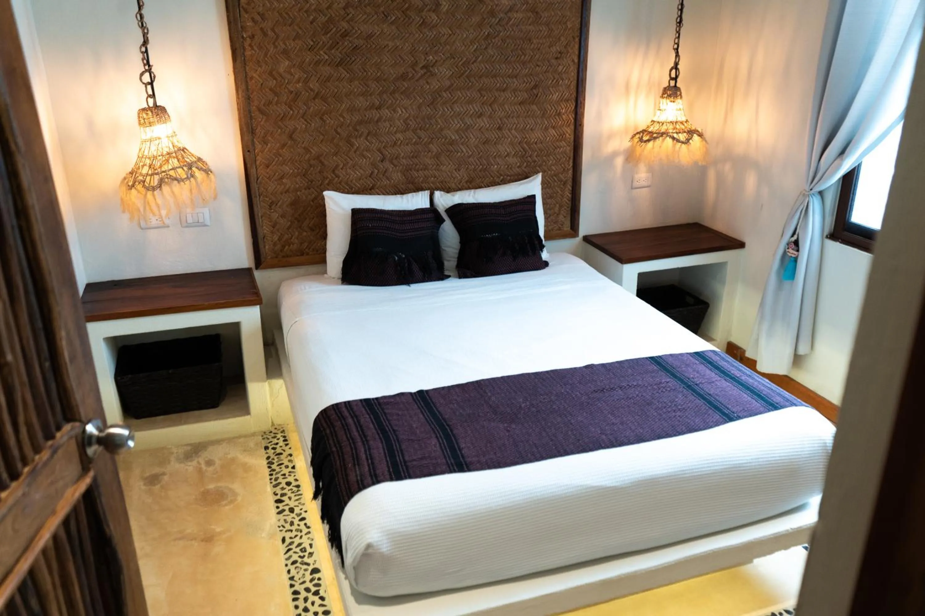 Deluxe Double Room with Two Double Beds in Hotel Boutique La Puerta Azul Beachfront - Adults Only