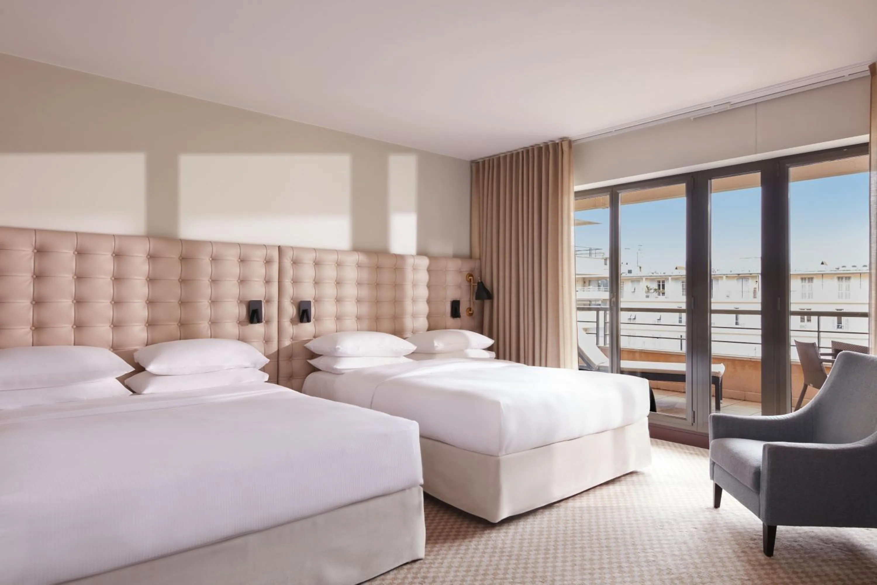 Deluxe Queen Room with Two Queen Beds in Hyatt Regency Nice Palais de la Méditerranée