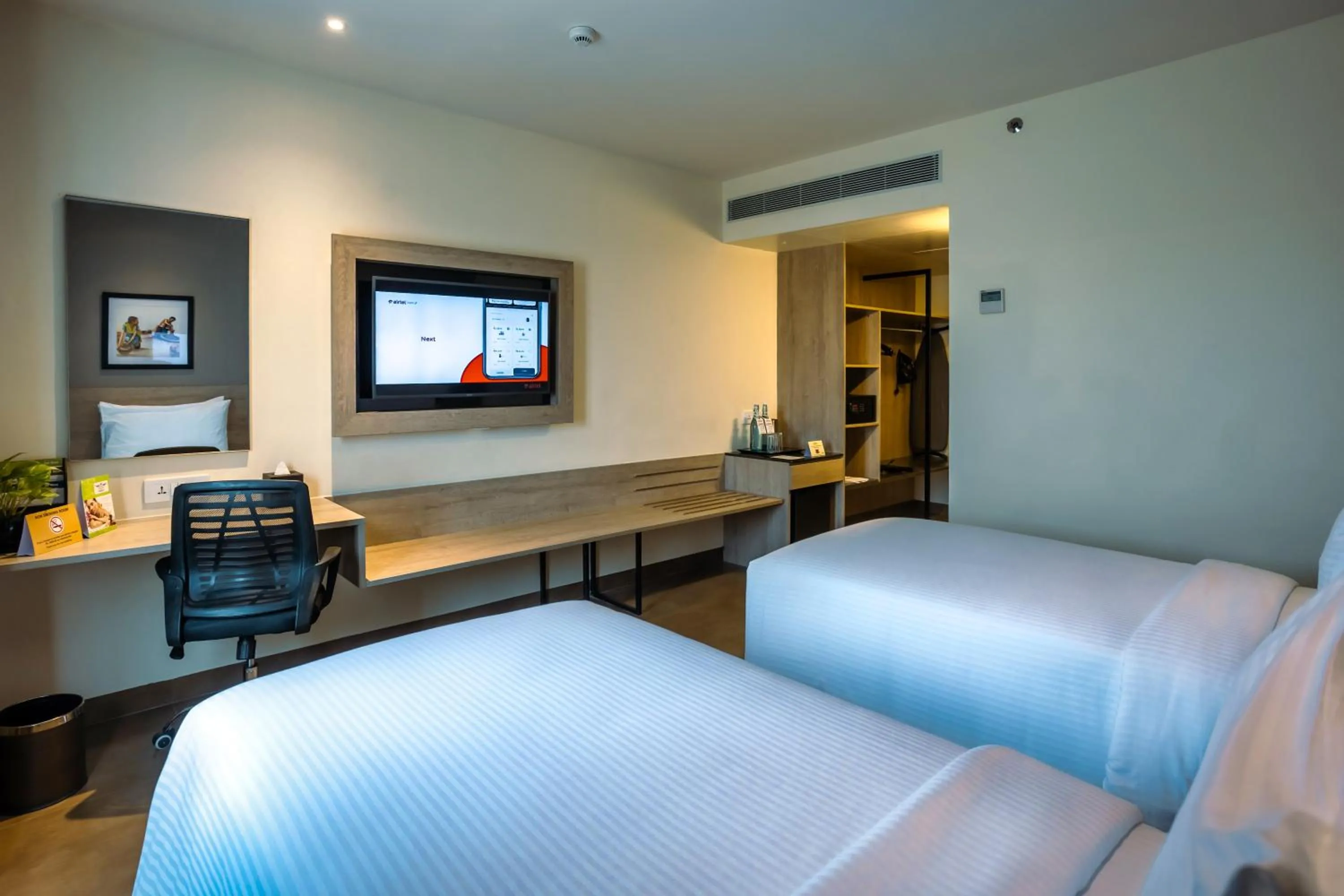 Standard Twin Room - single occupancy in Amika Hotel,Madurai - Near Airport