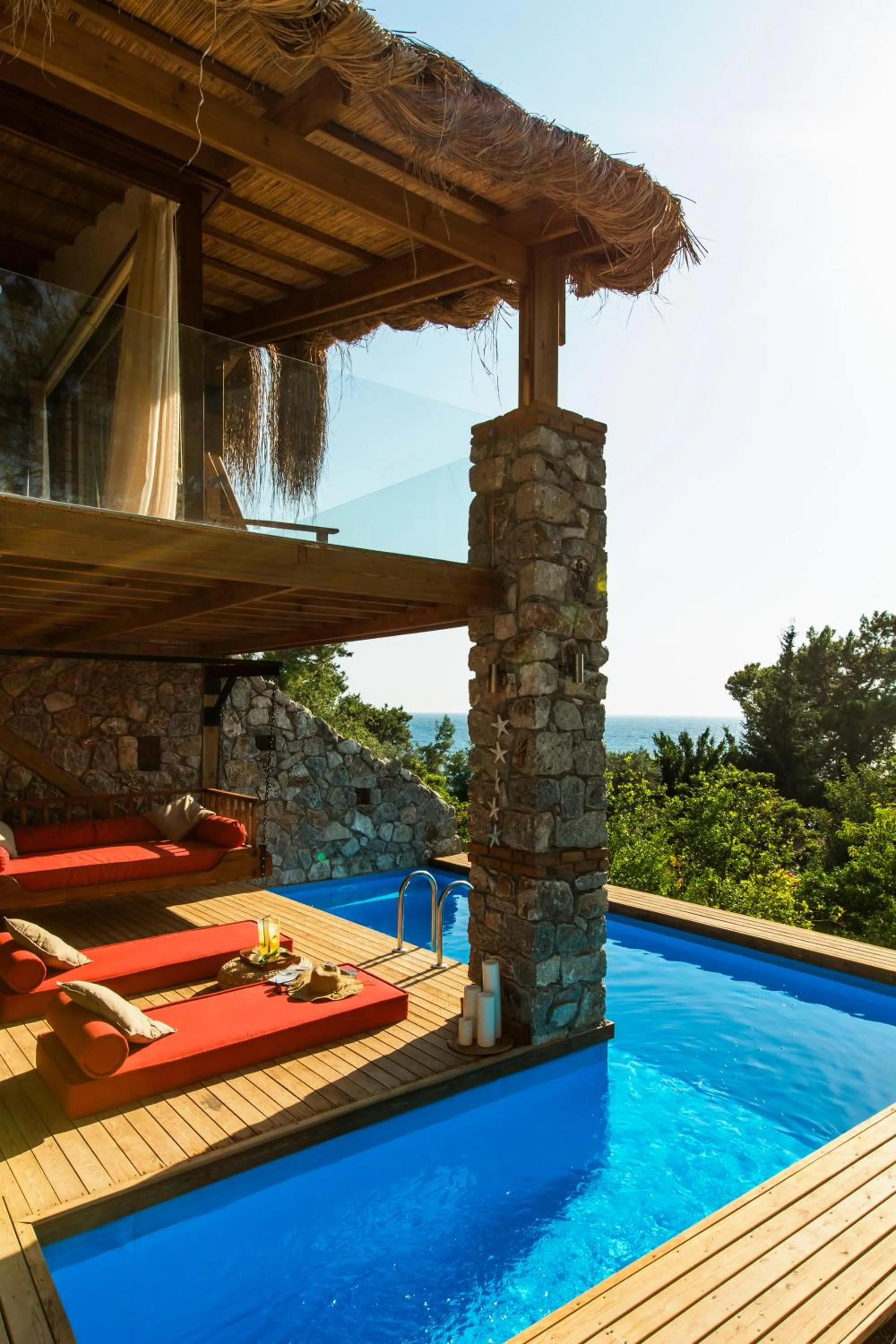 Duplex Suite with Sea View in Nautical Hotel