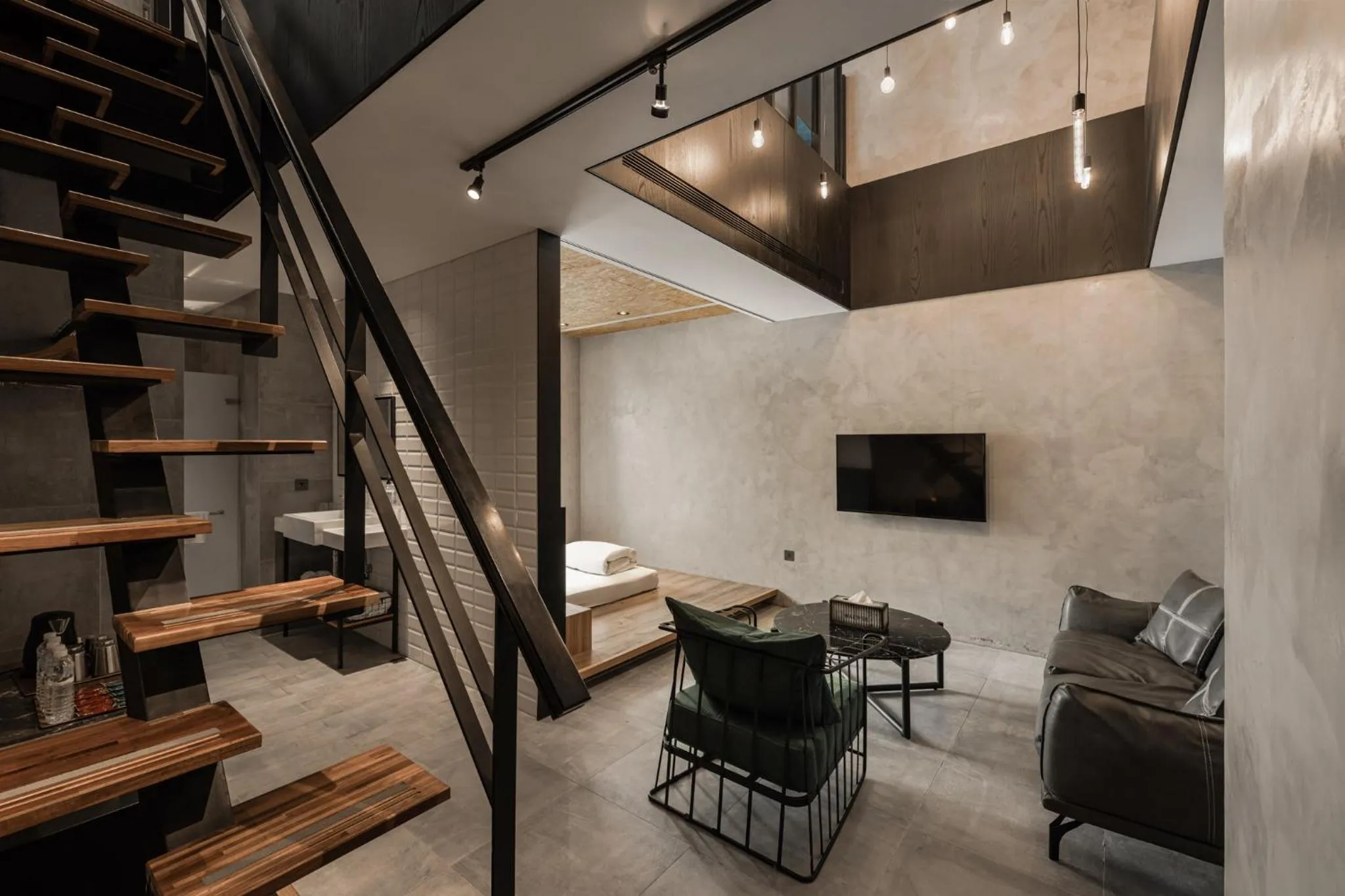 Duplex Apartment (5 Adults) in Hotel Leisure 台南行旅-巷弄潮旅