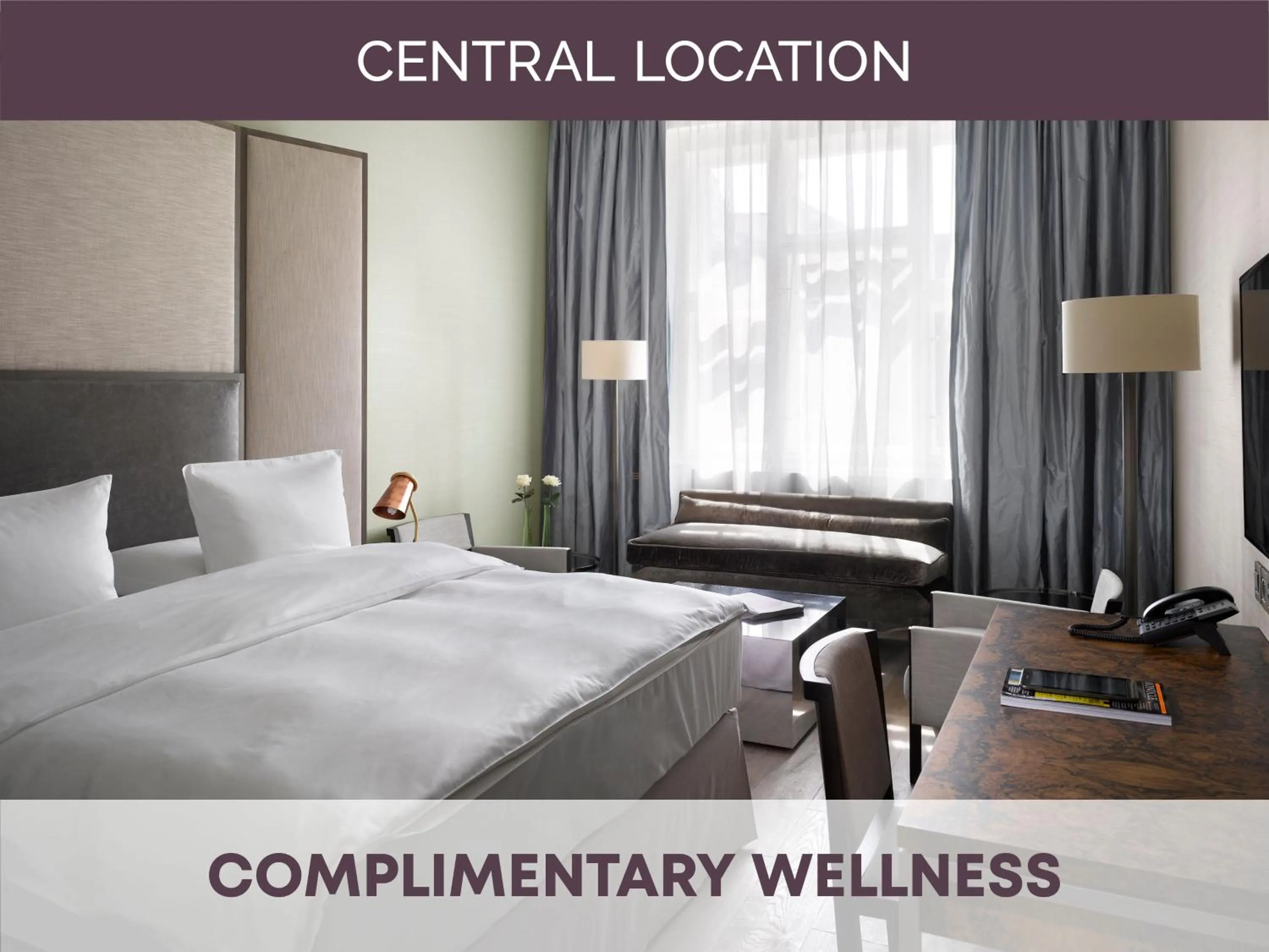 Deluxe Junior Suite with Lounge and Wellness Access in The Emblem Prague Hotel - Preferred Hotels & Resorts