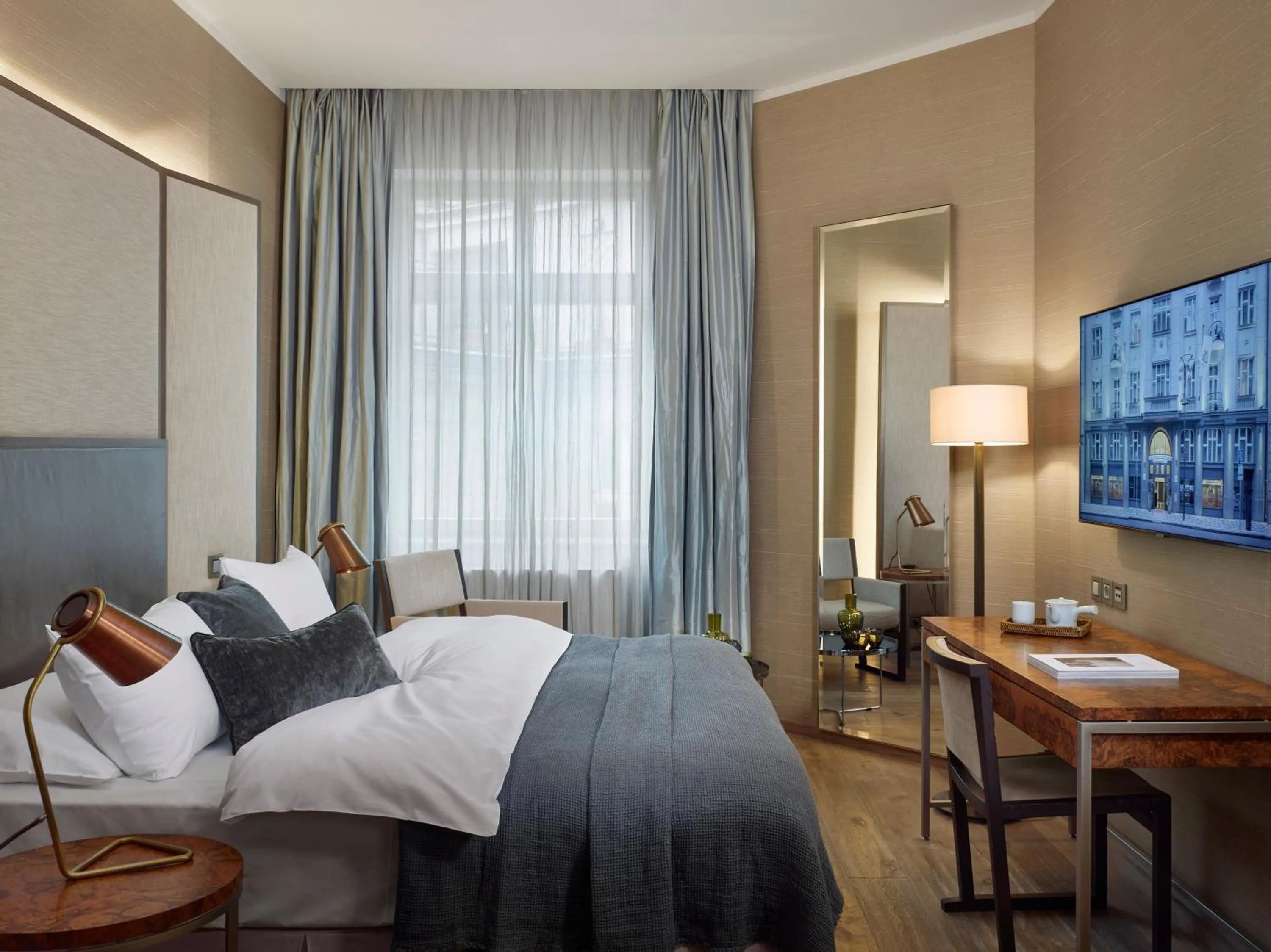 Superior King Room with Lounge and Wellness Access in The Emblem Prague Hotel - Preferred Hotels & Resorts