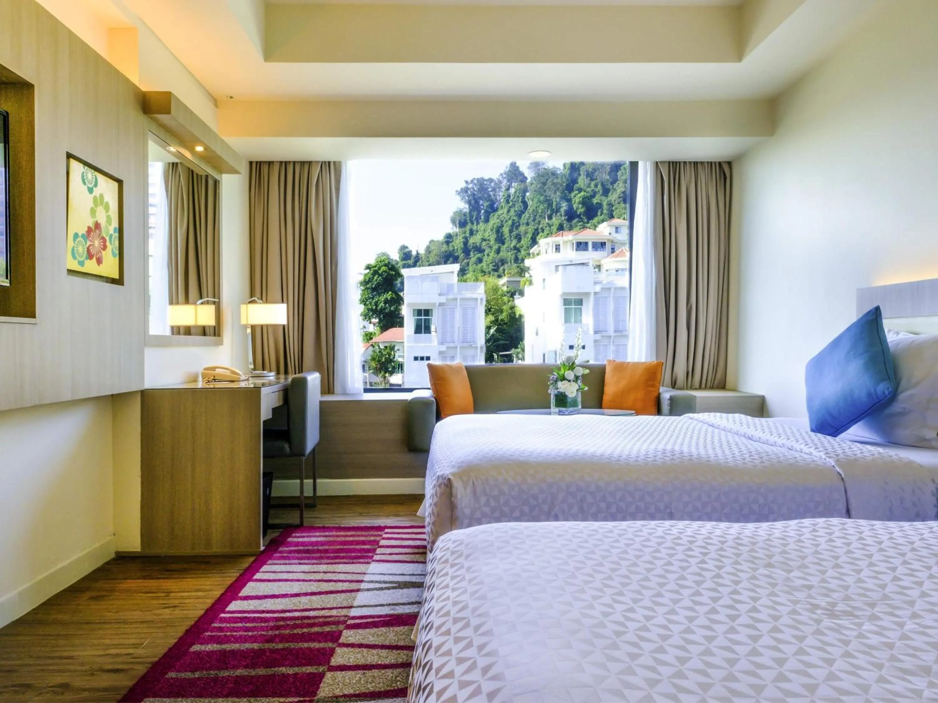 Superior Twin Room in Mercure Penang Beach