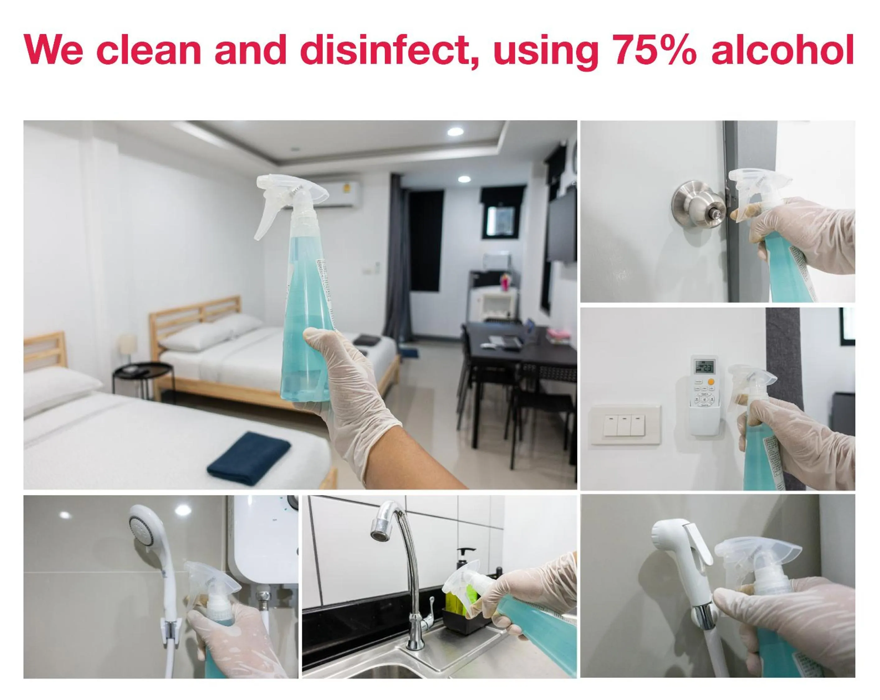 Studio Apartment in P4 Silom Large 2beds full kitchen WIFI 4-6pax