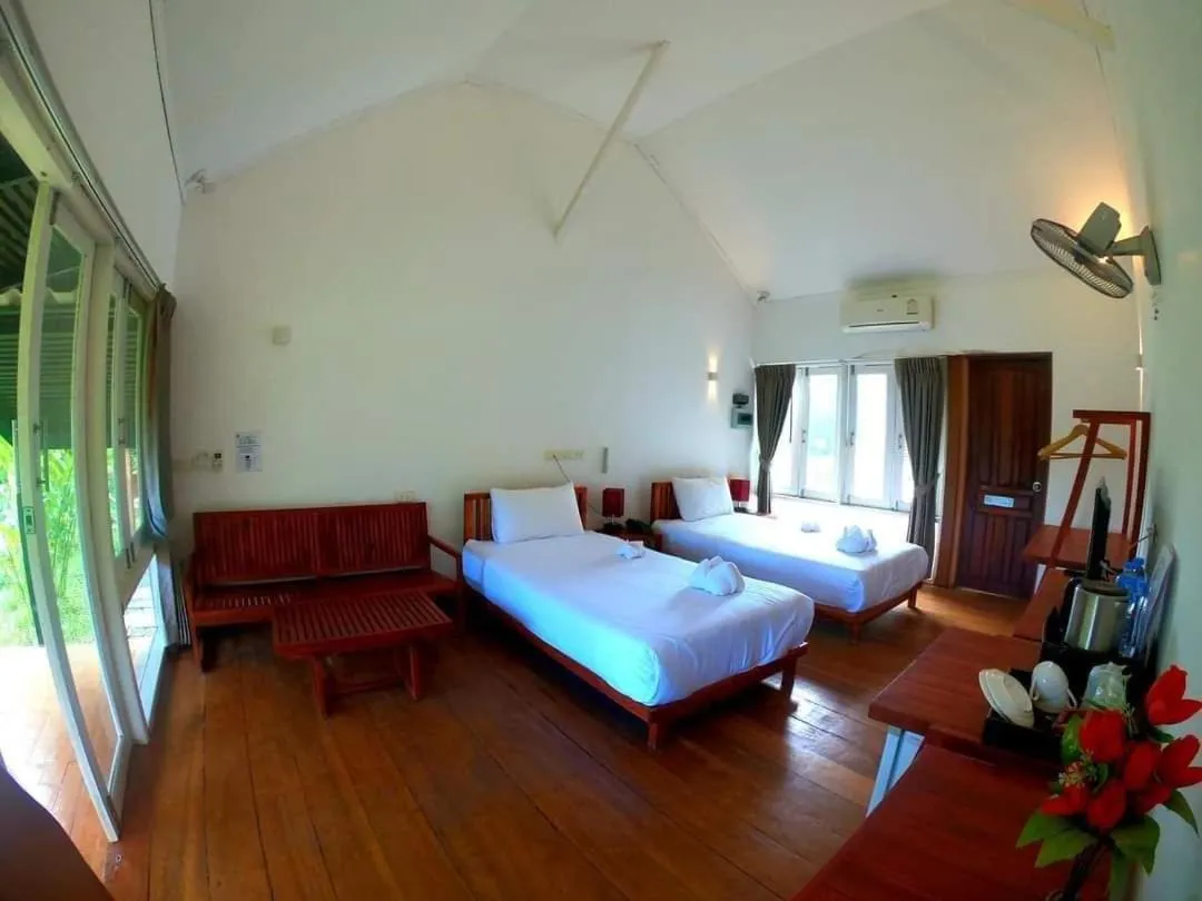 Deluxe Bungalow with Garden View in Vang Vieng Eco Lodge