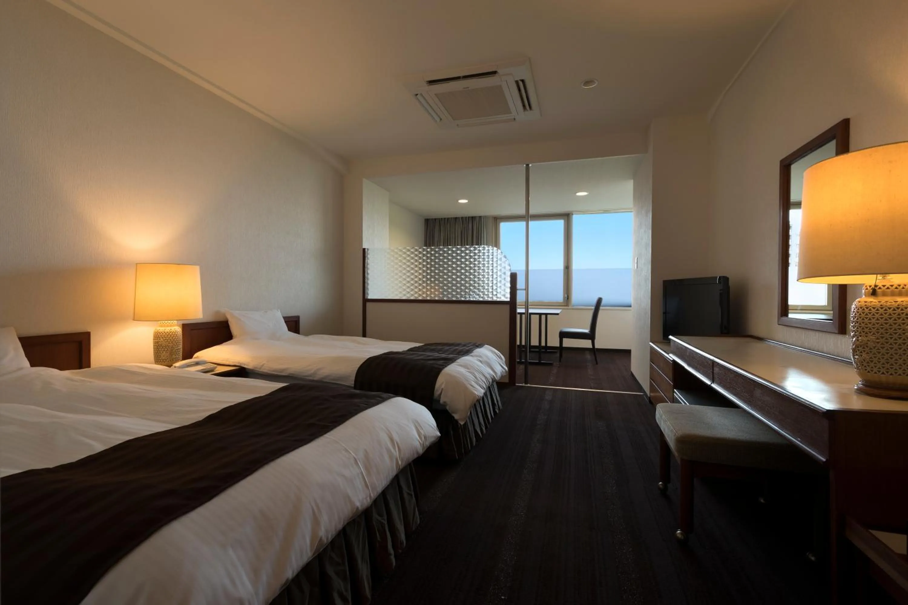 Twin Room in Ryochiku Bettei