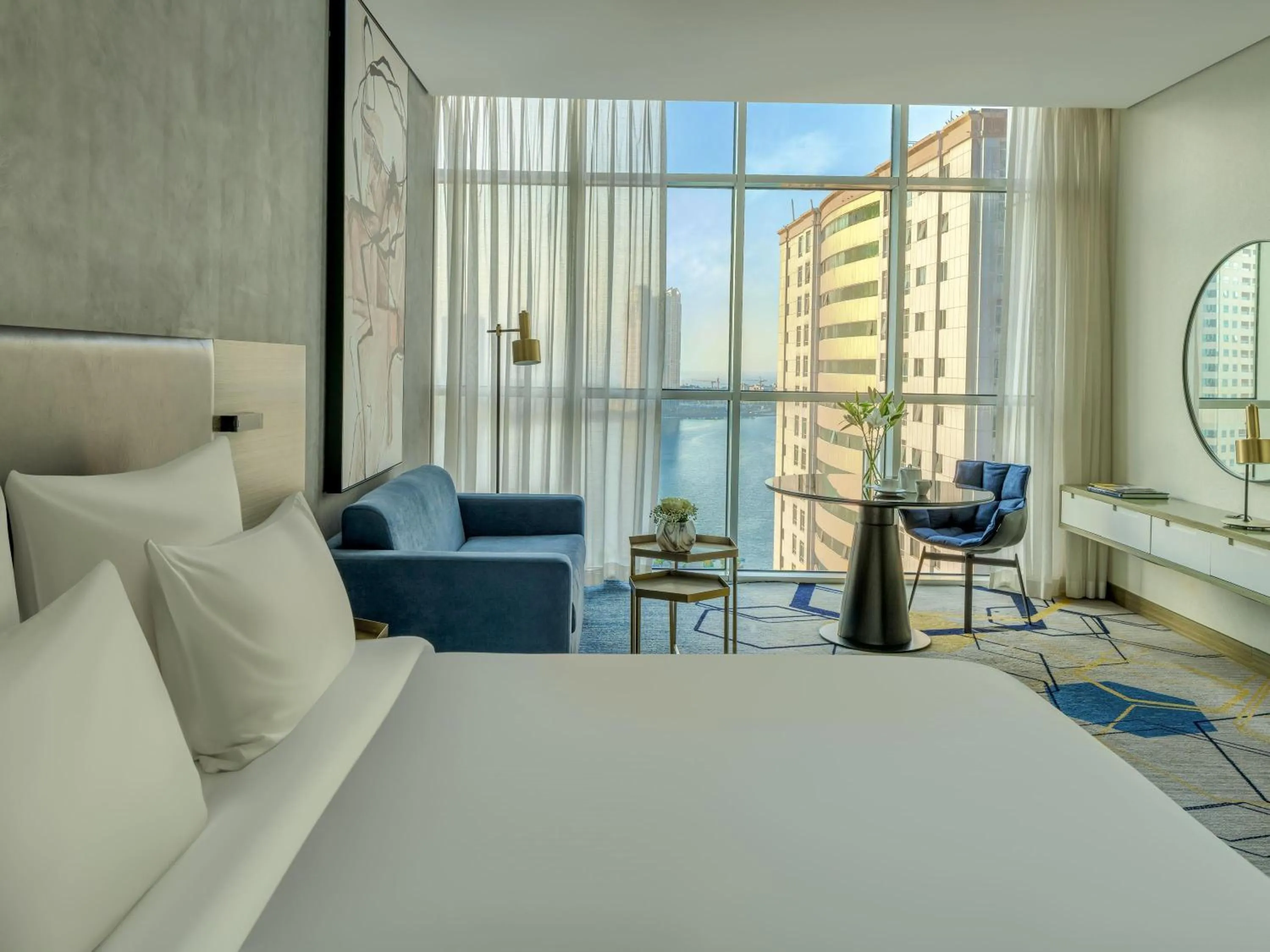 Superior King Room with City View in Pullman Sharjah