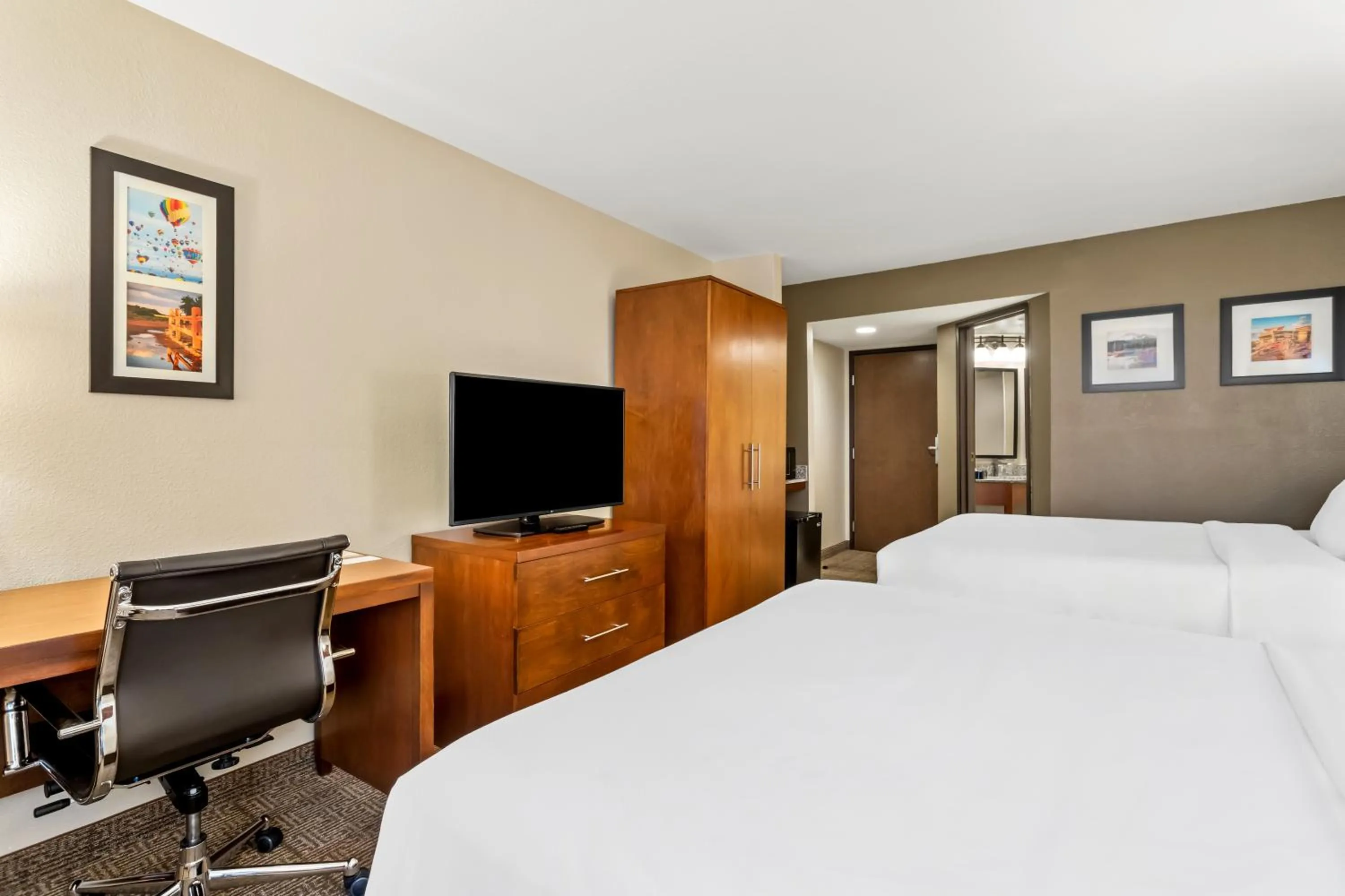 Queen Room with Two Queen Beds - Non-Smoking in Comfort Inn & Suites Albuquerque Downtown