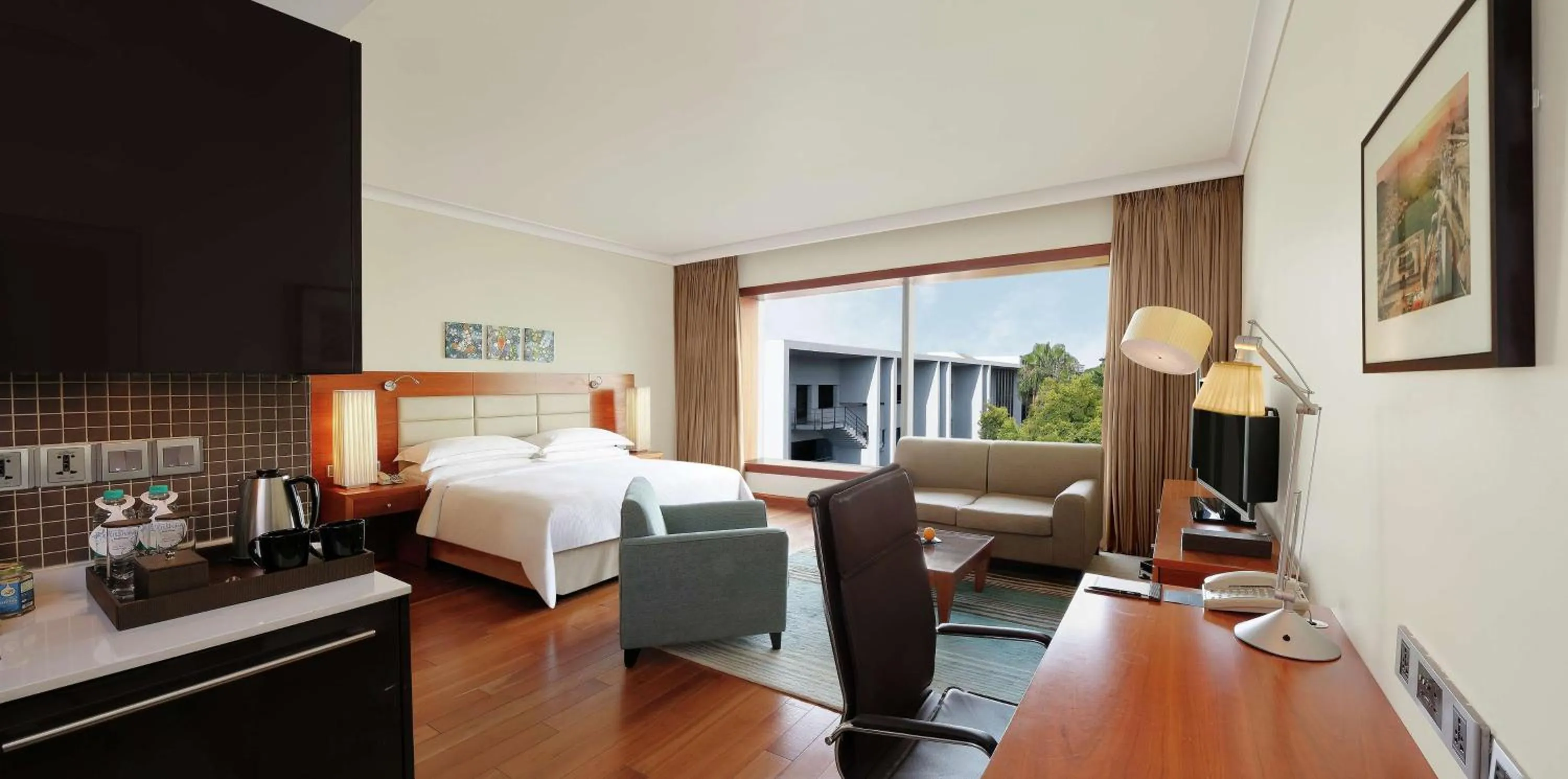 Premium Room with Club Lounge Access in Hilton Bangalore Embassy GolfLinks