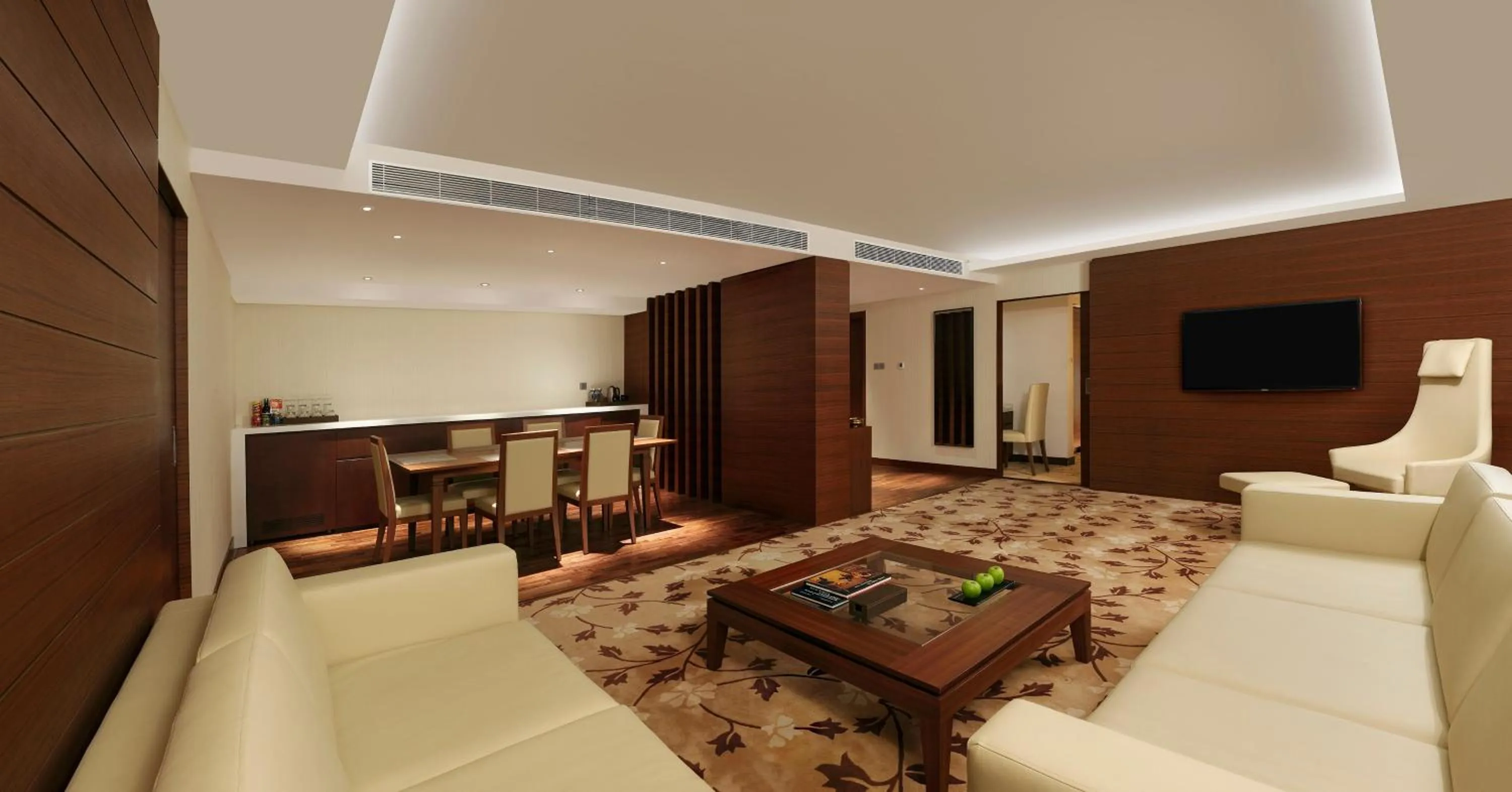 Two-Bedroom Luxury Suite with Club Lounge in Hilton Bangalore Embassy GolfLinks