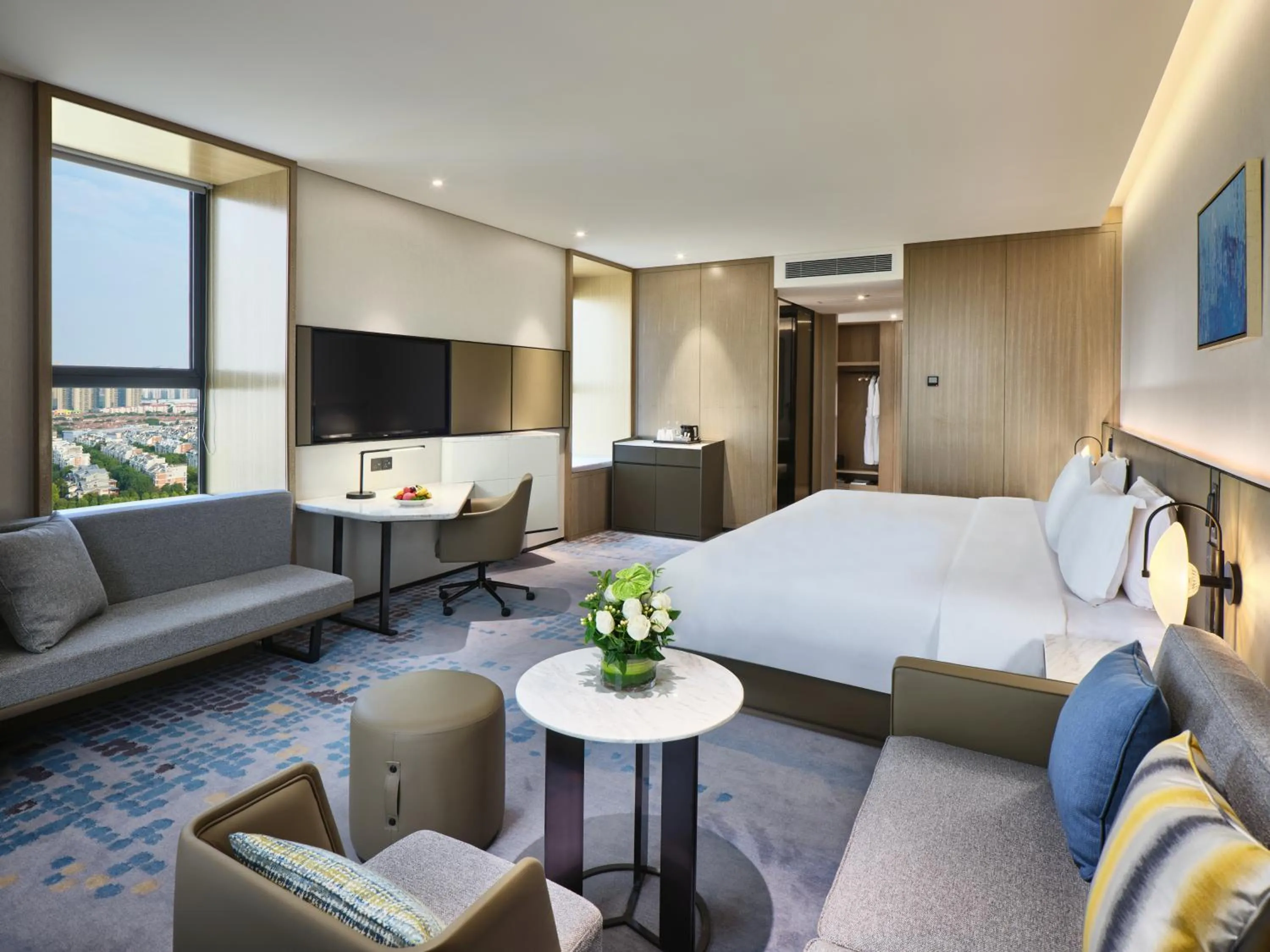 Premium Room in Crowne Plaza Wuhan Development Zone by IHG